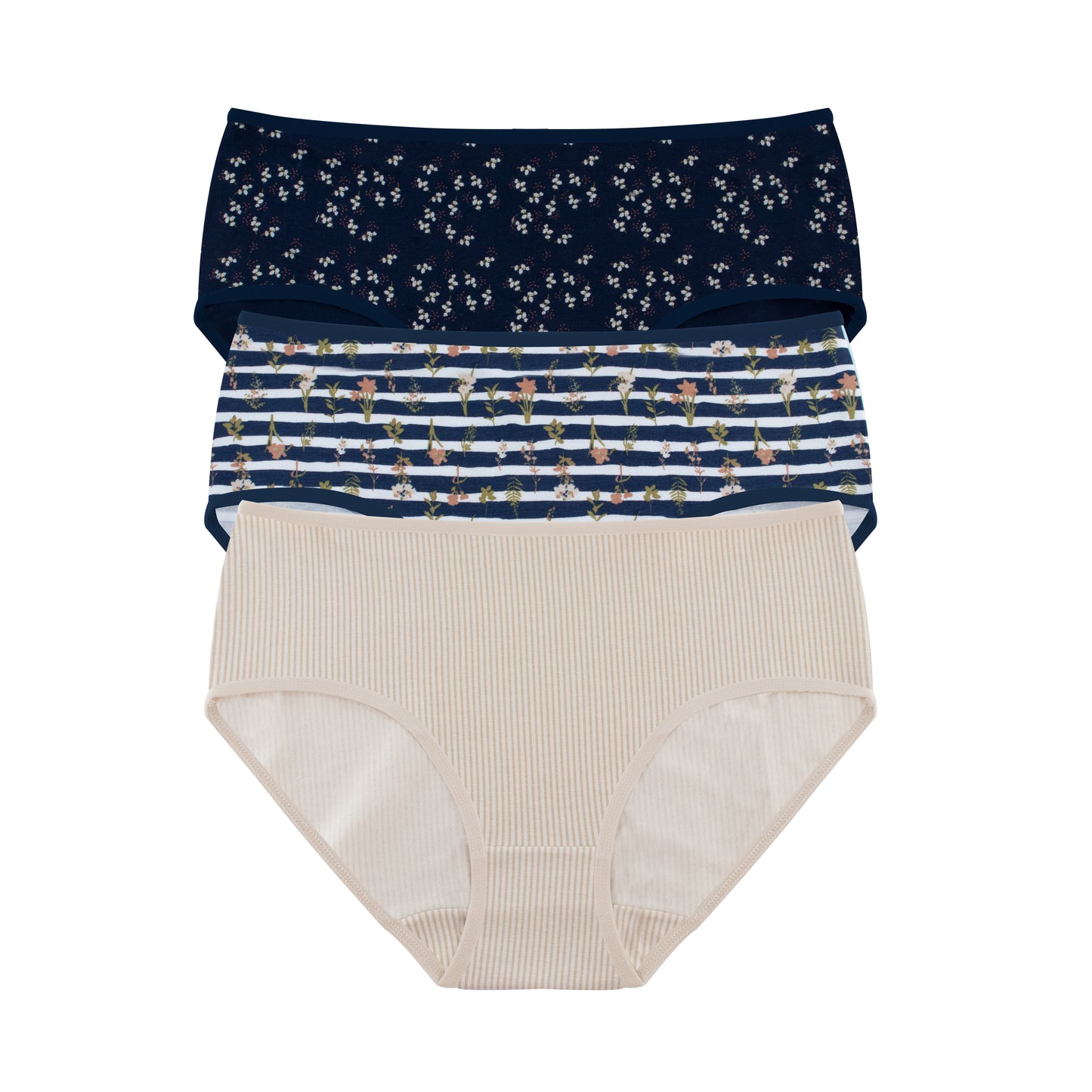 Printed Midi - Pack of 3