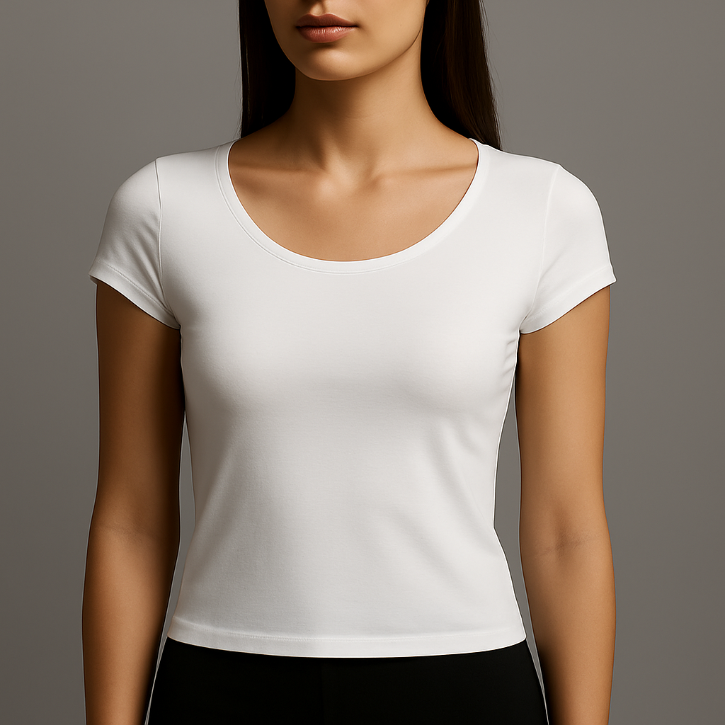 Round Neck Cap Sleeve - Pack of 1 - Body Wear