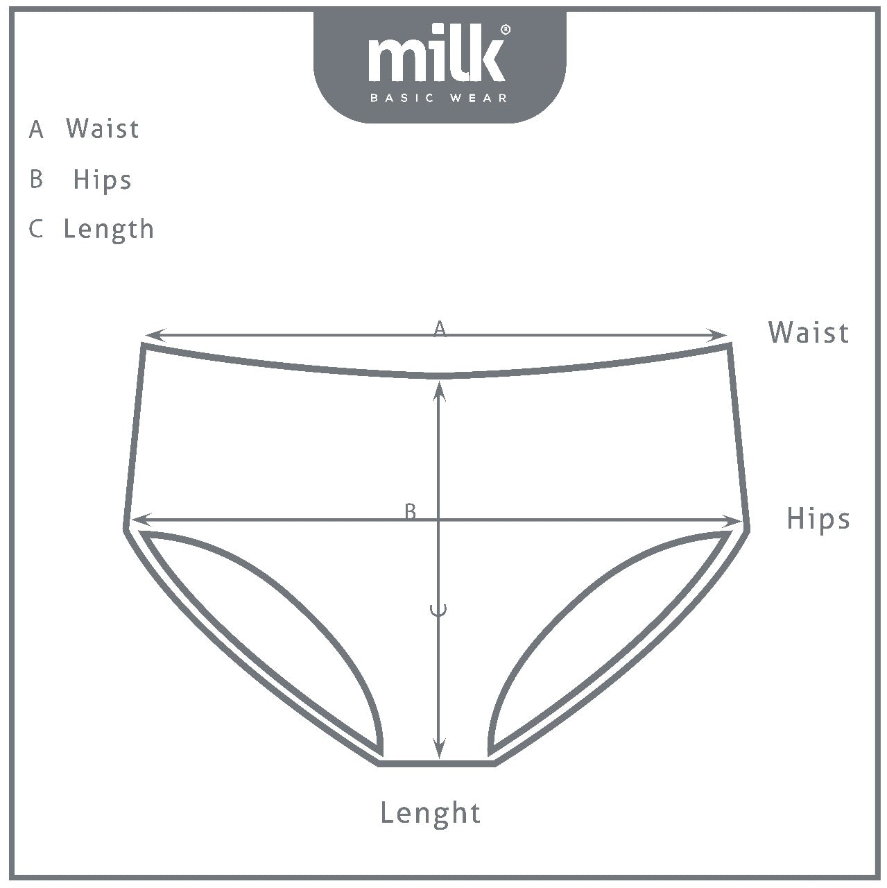 printed High Brief - Pack of 3