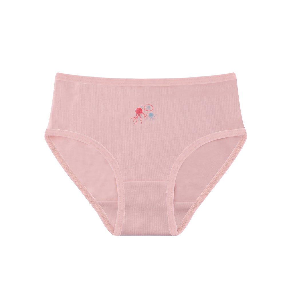 Girls Printed Brief - Pack of 3