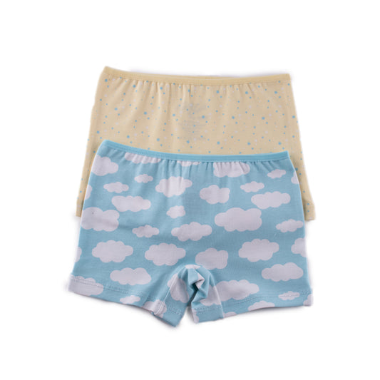 Girls Printed Hot Short - Pack of 2