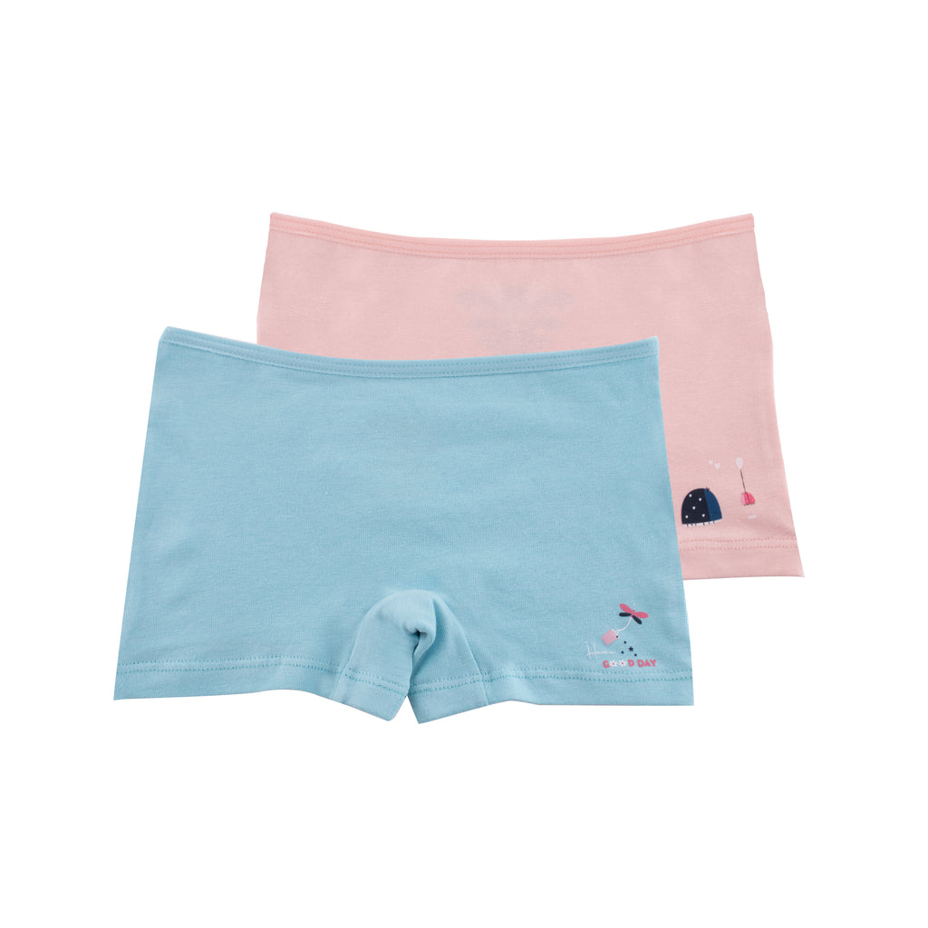 Girls Printed Hot Short - Pack of 2