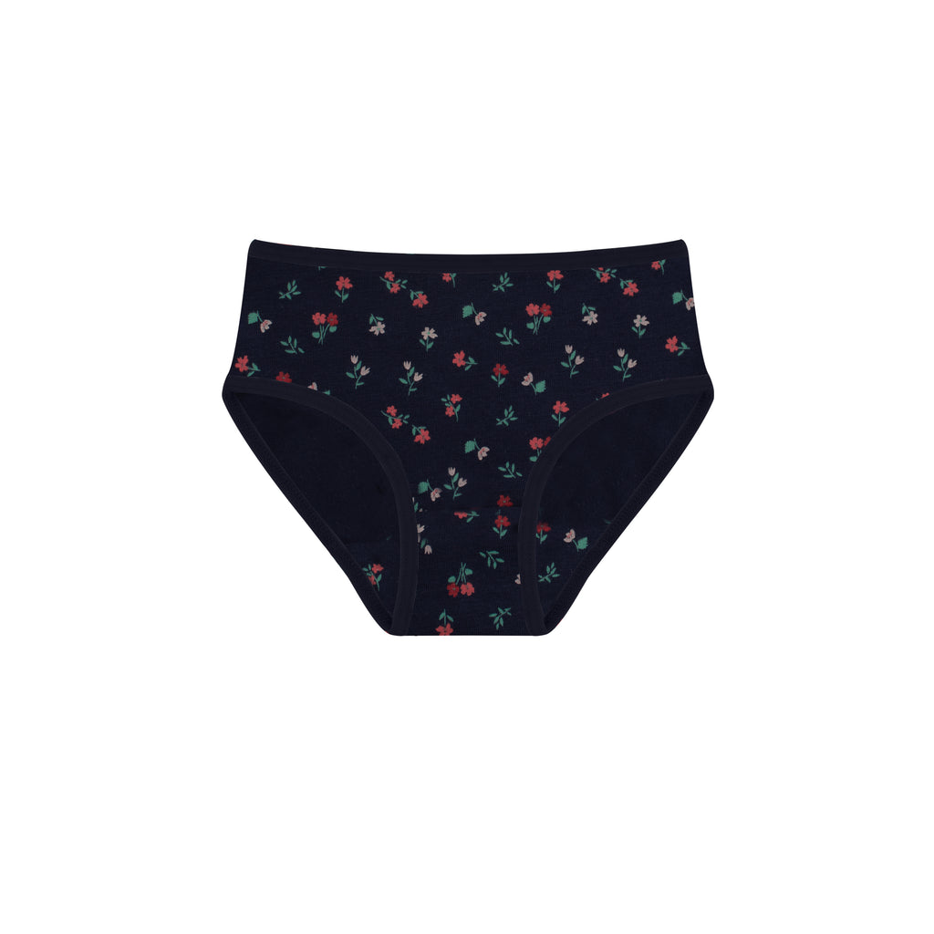 Girls Printed Brief - Pack of 3
