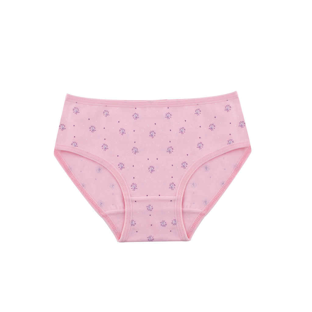 Girls Printed Brief - Pack of 3