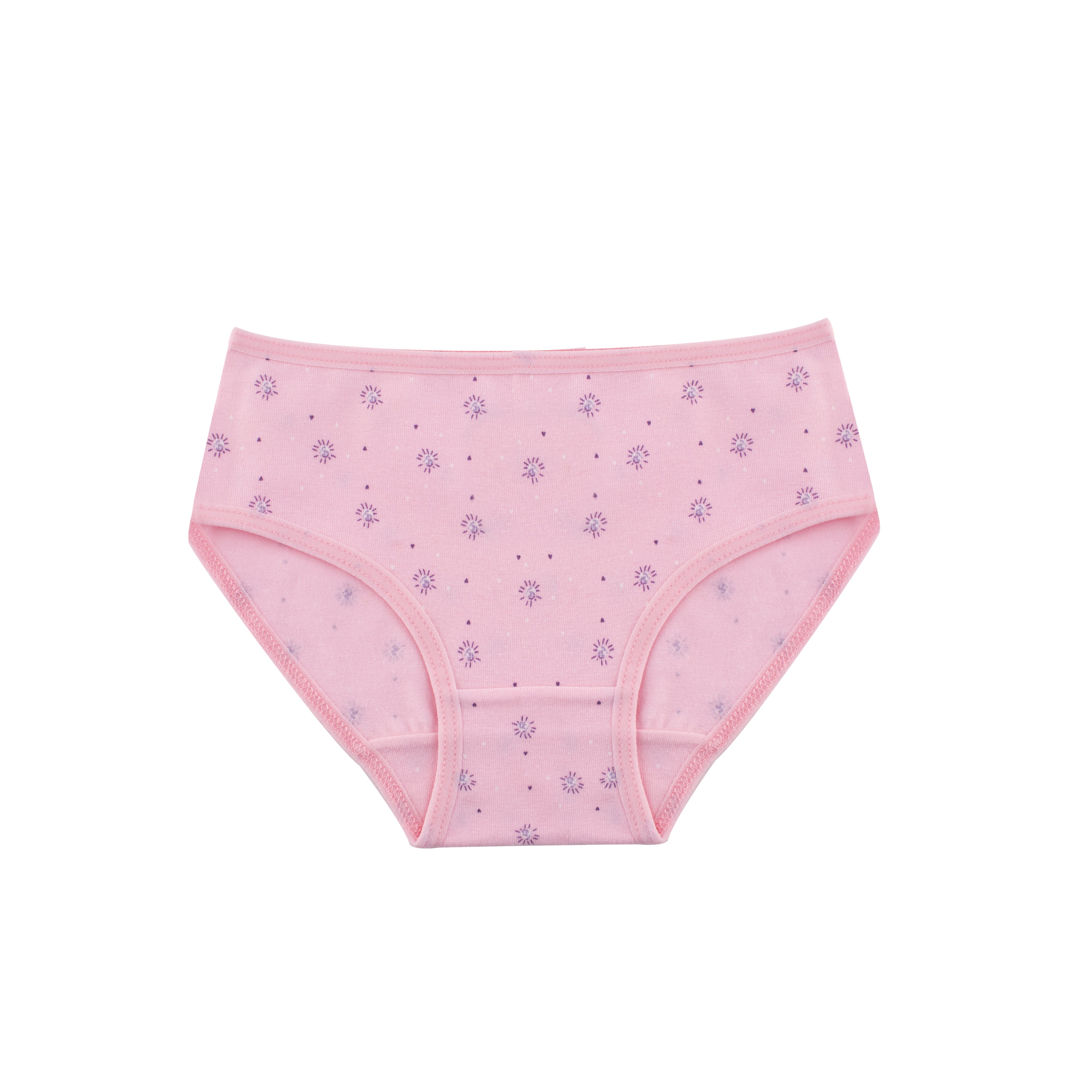 Girls Printed Brief - Pack of 3