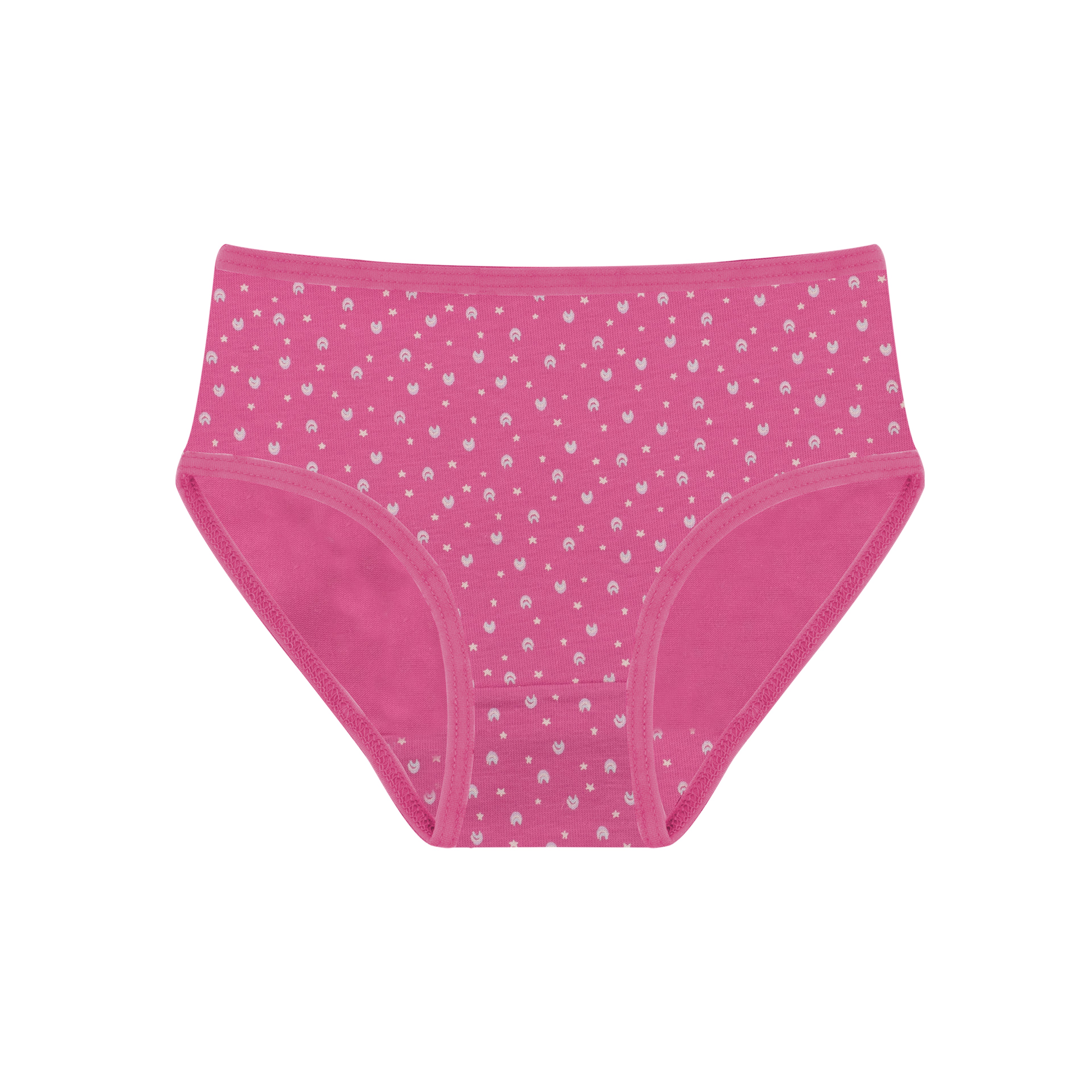 Girls Printed Brief - Pack of 3