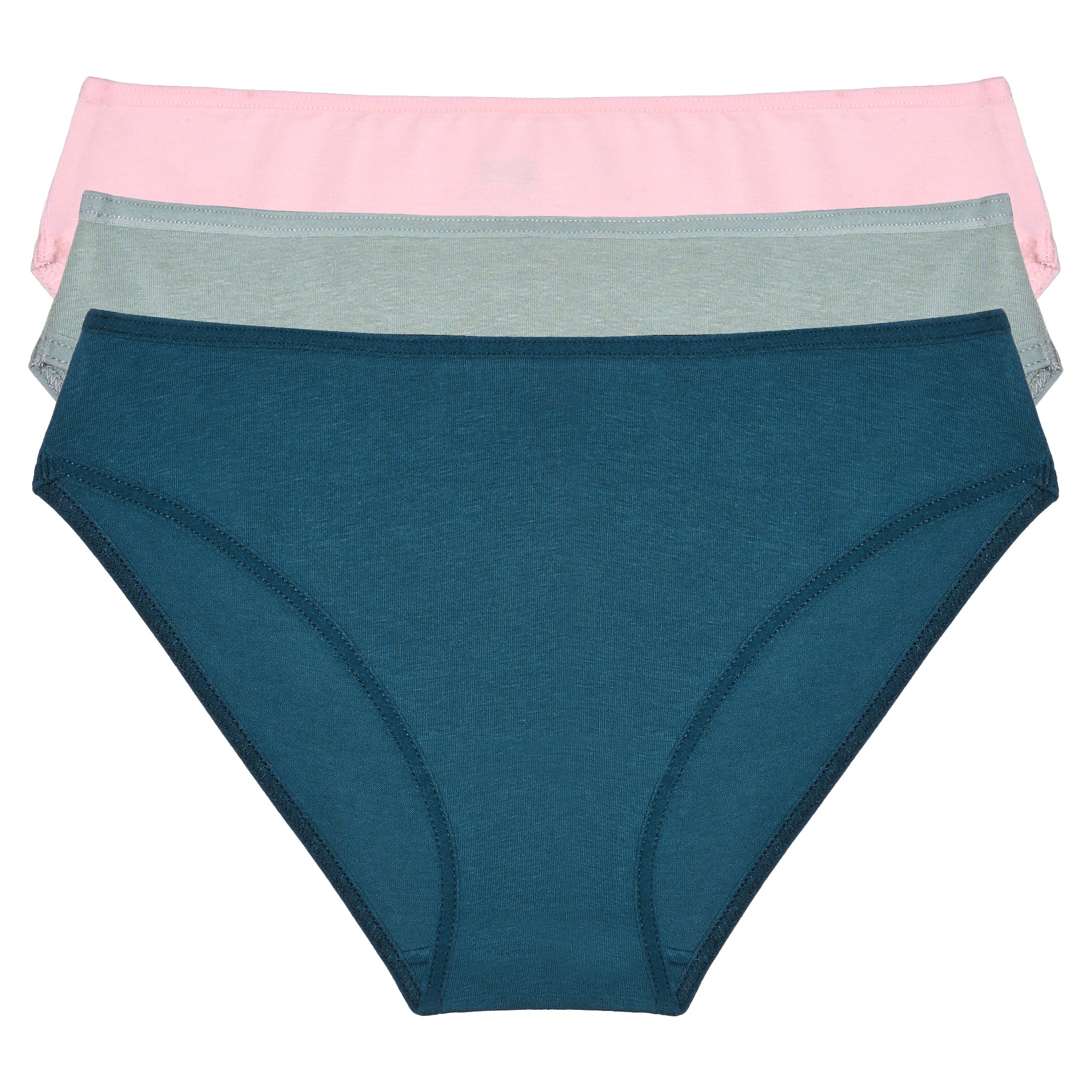 Plain Bikini - Pack of 3