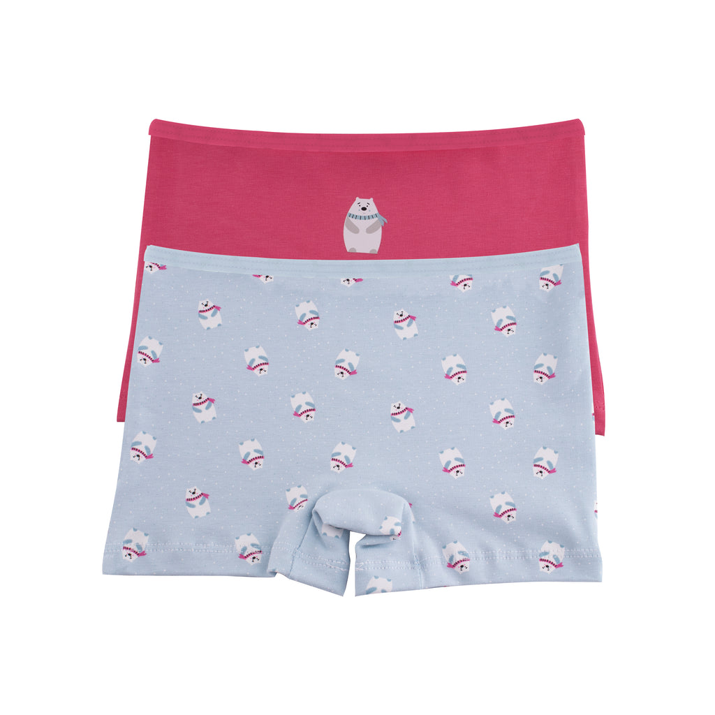 Girls Printed Hot Short - Pack of 2