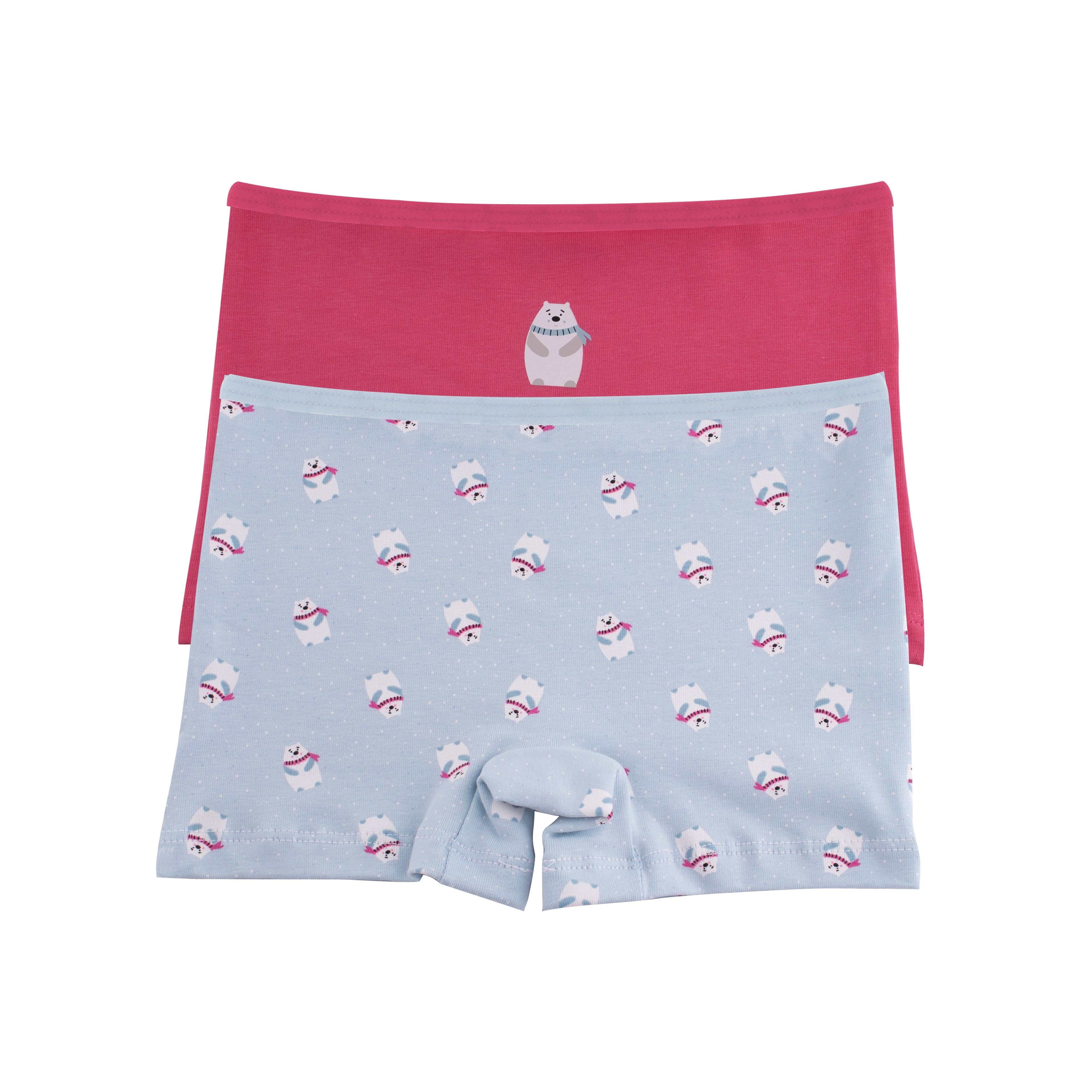 Girls Printed Hot Short - Pack of 2