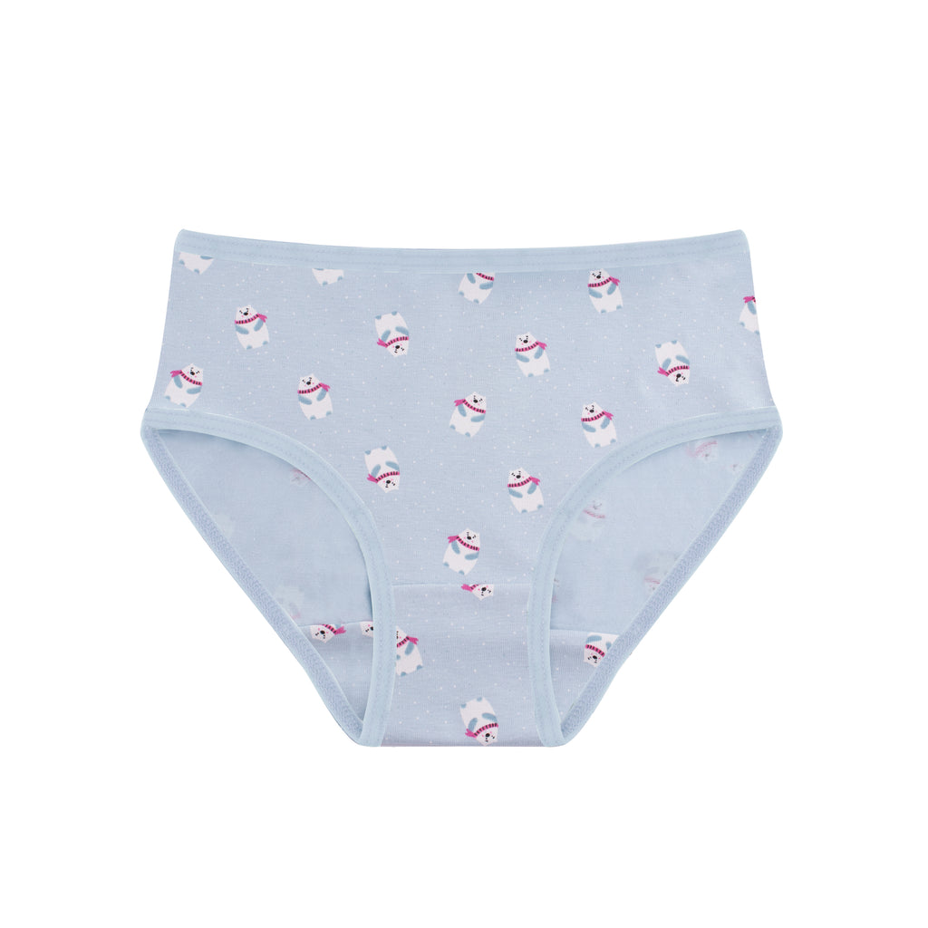 Girls Printed Brief - Pack of 3