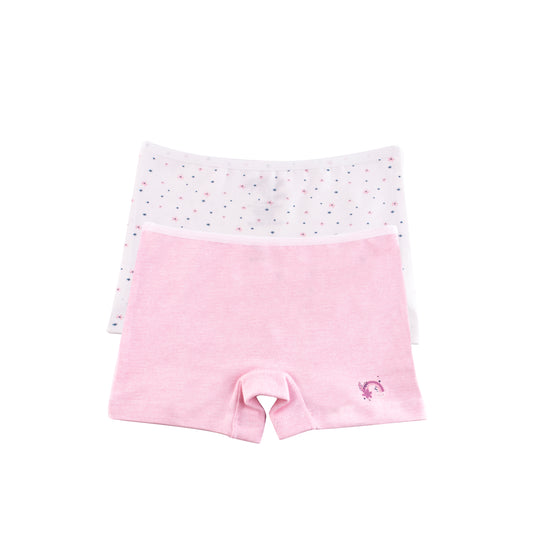 Girls Printed Hot Short - Pack of 2