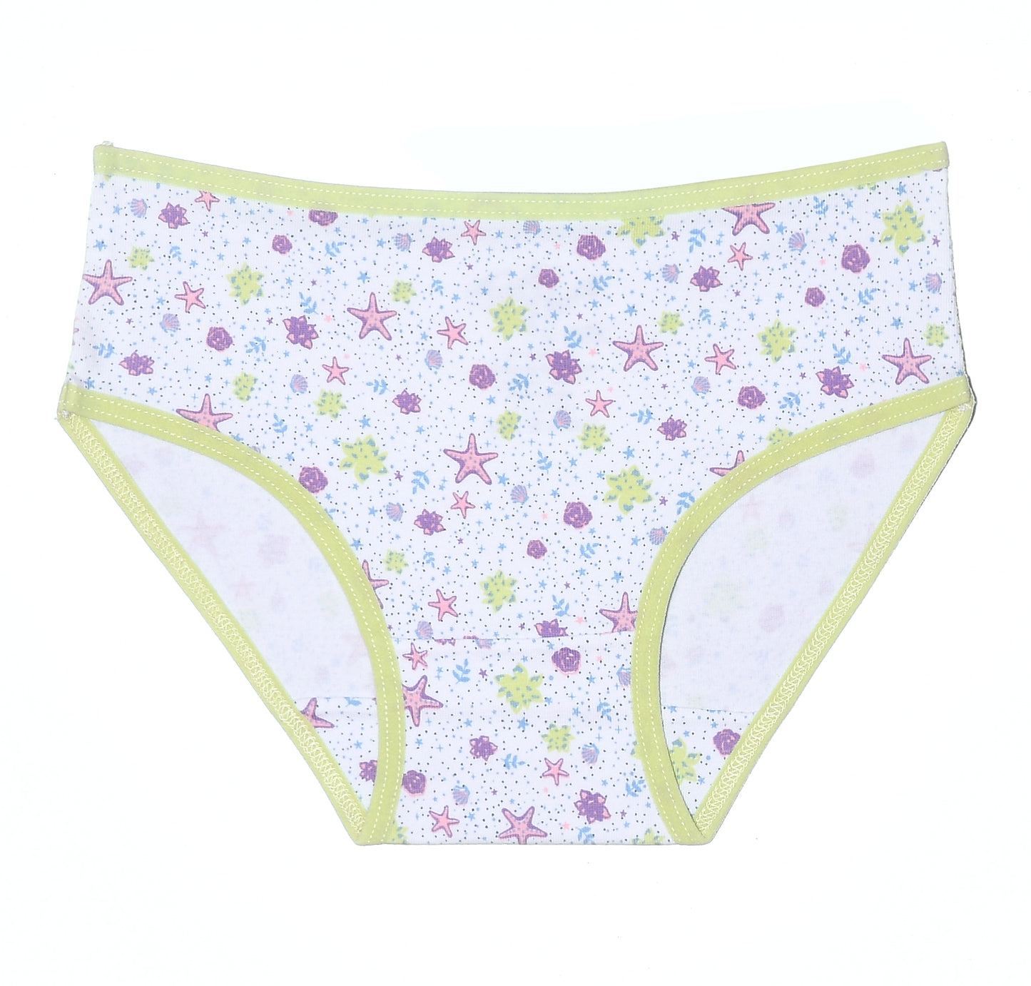 Girls Printed Brief - Pack of 3
