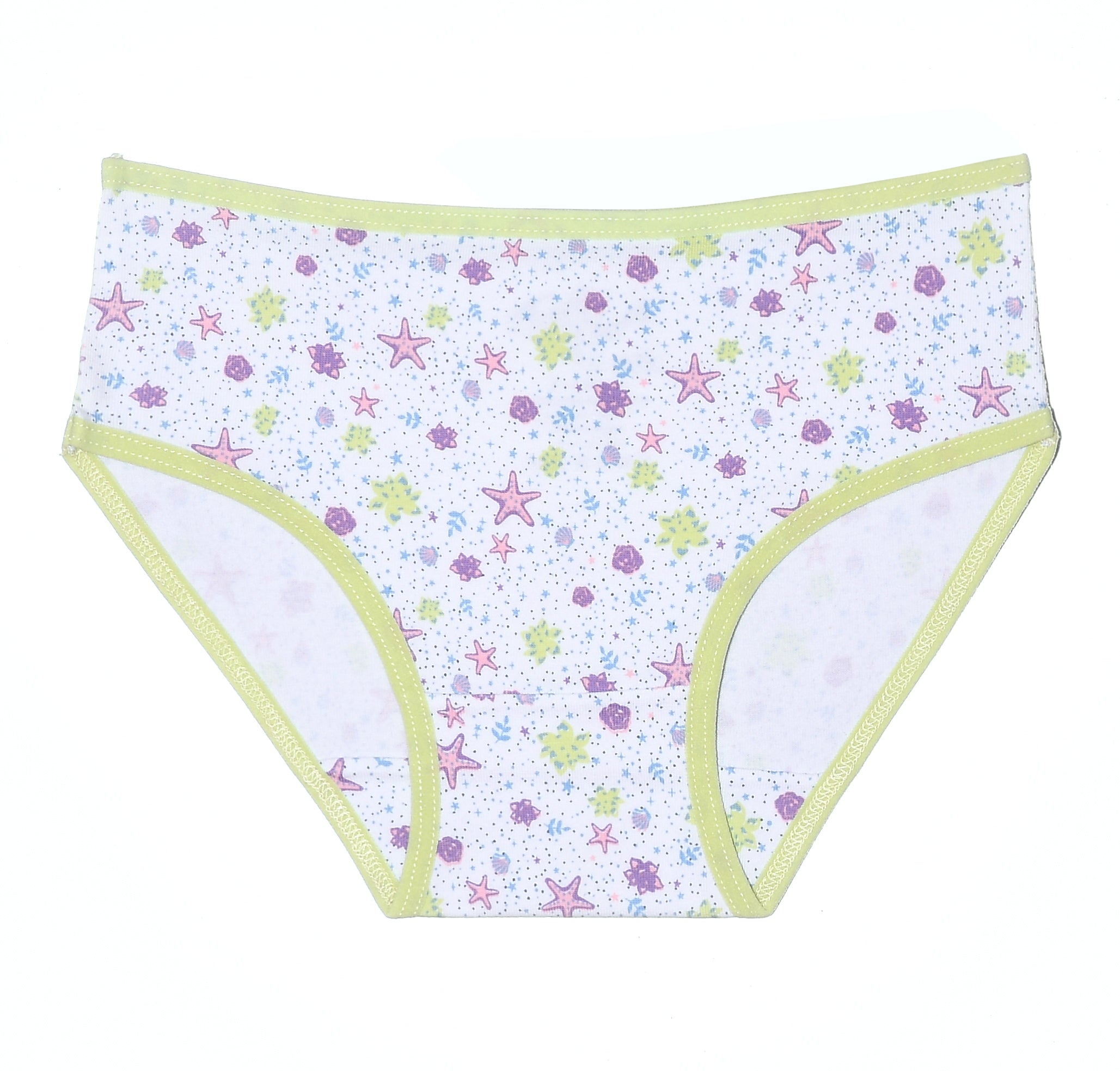 Girls Printed Brief - Pack of 3