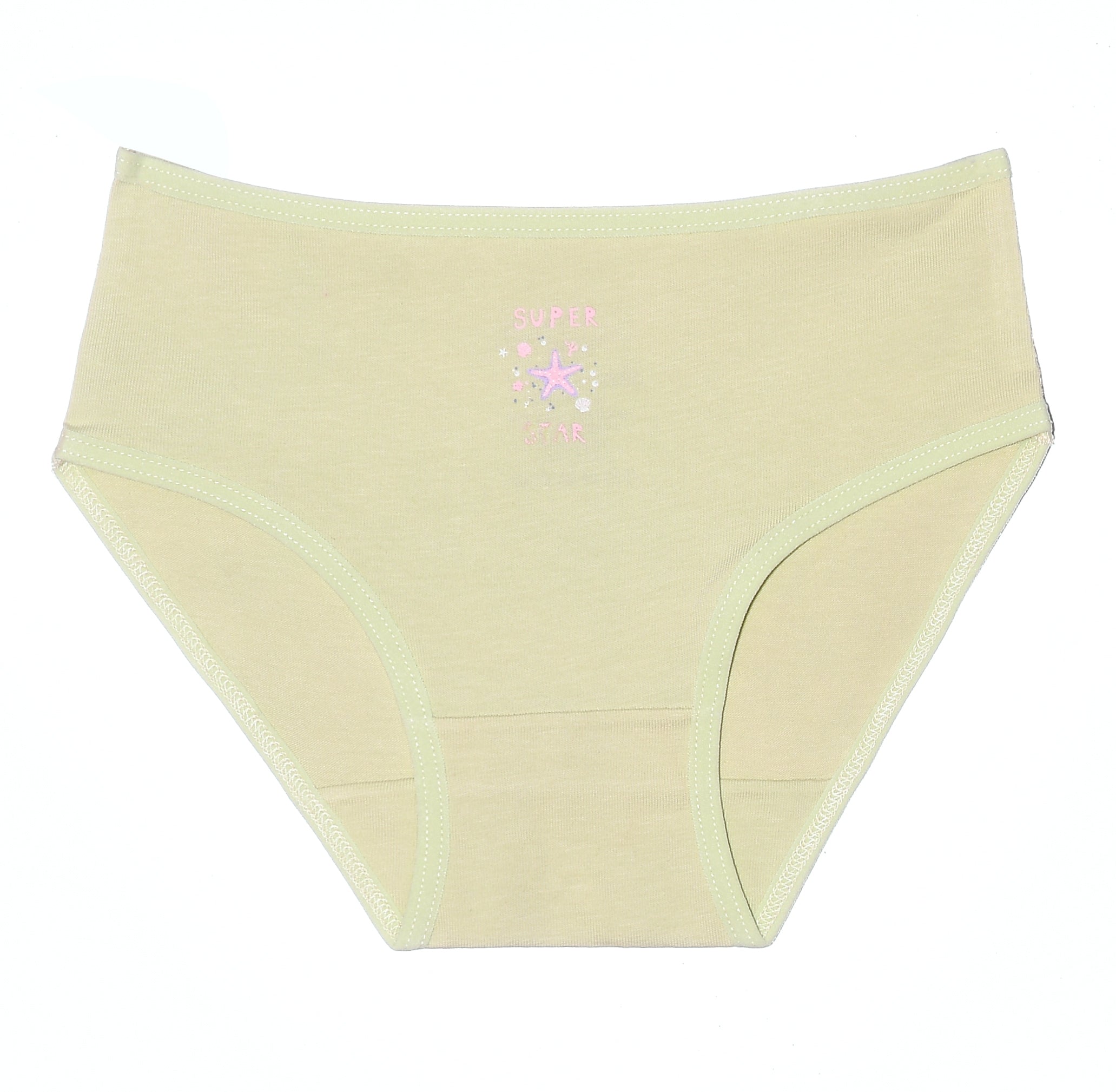 Girls Printed Brief - Pack of 3