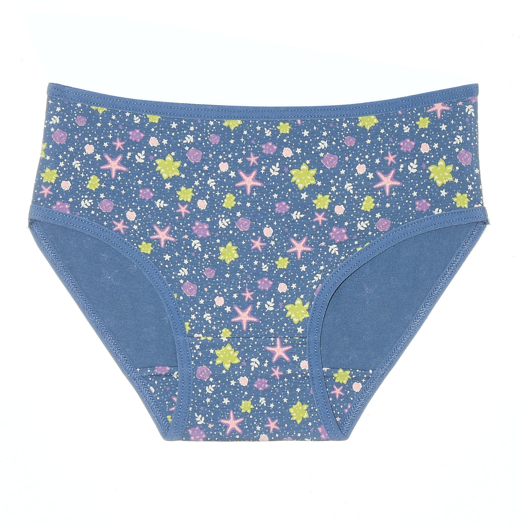 Girls Printed Brief - Pack of 3