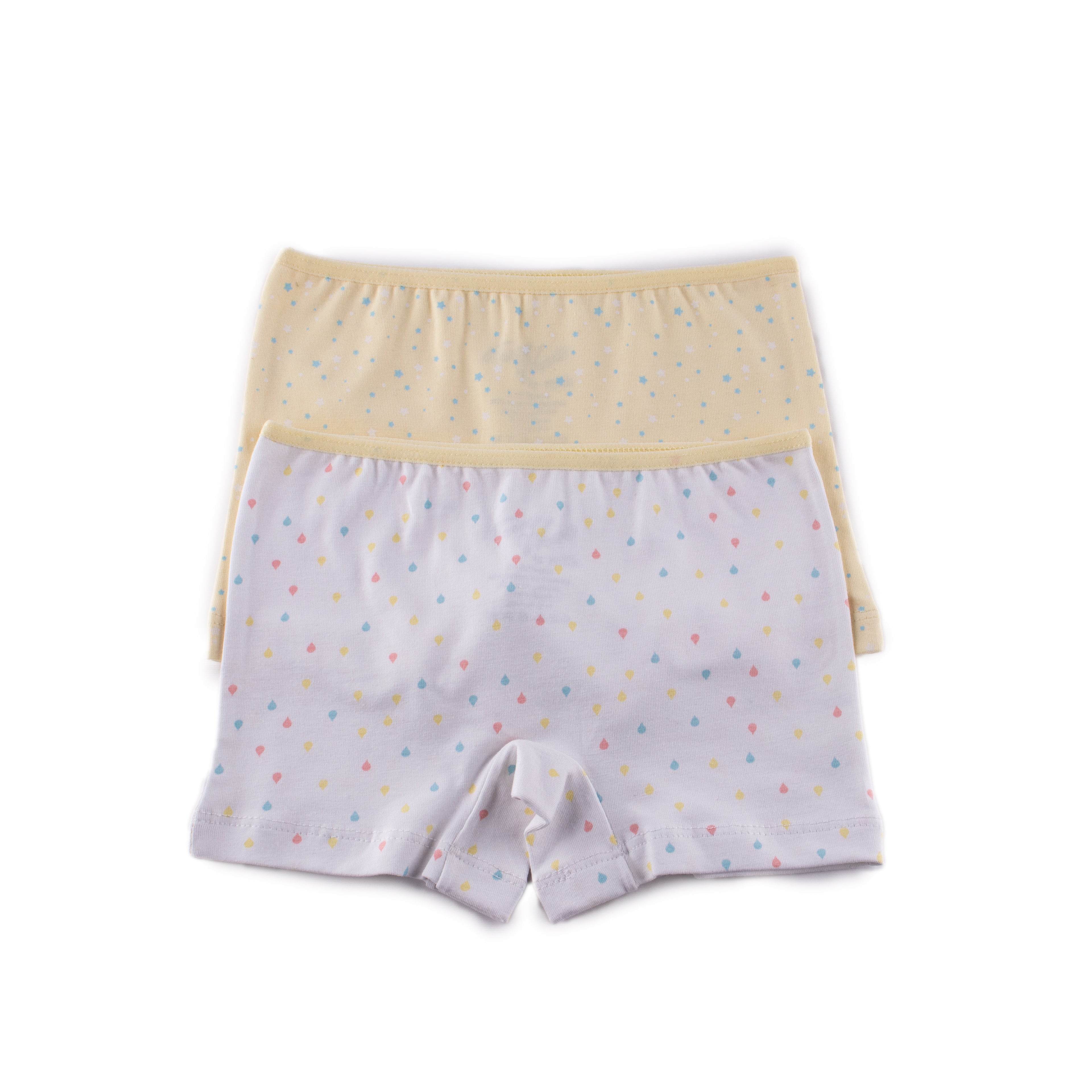 Girls Printed Hot Short - Pack of 2