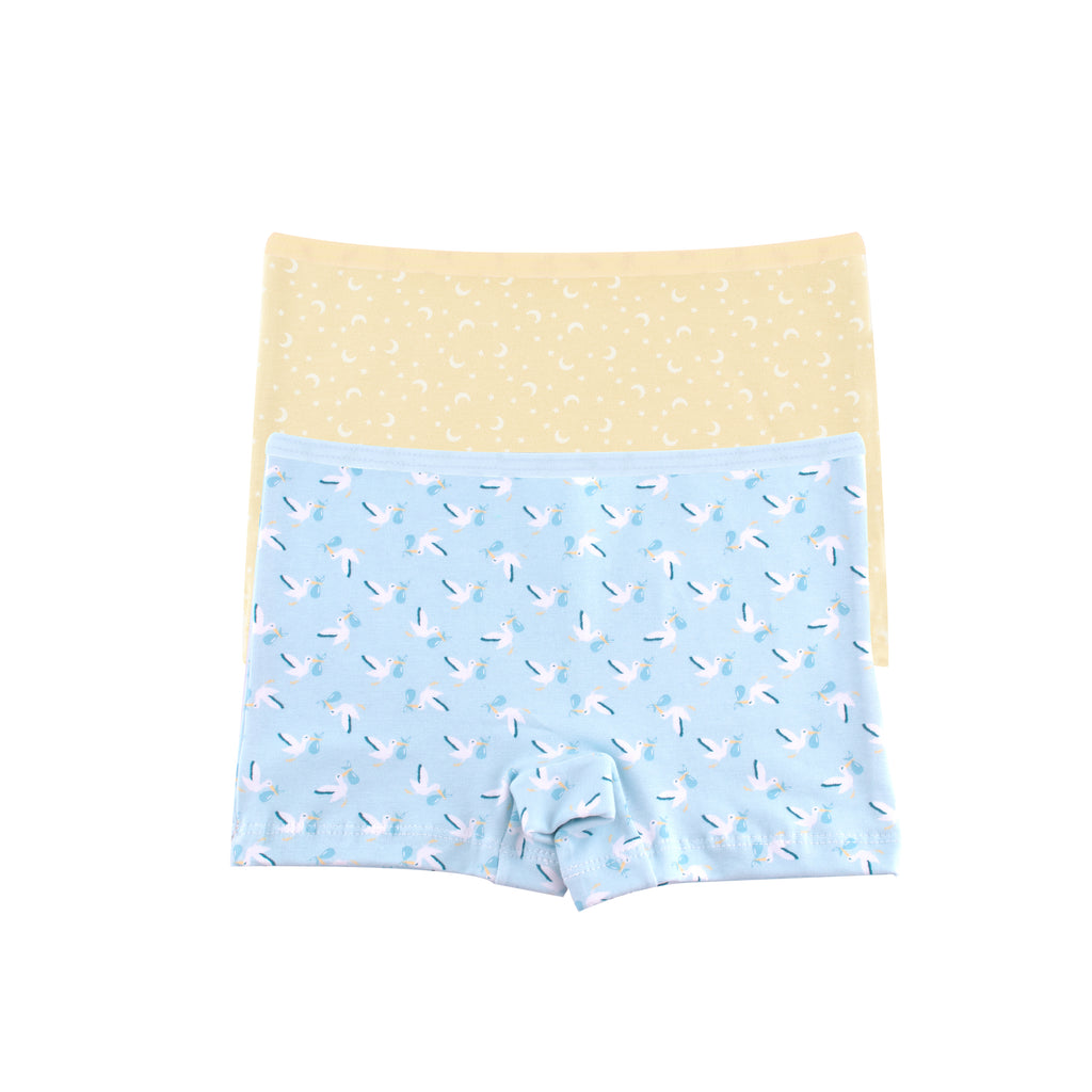 Girls Printed Hot Short - Pack of 2