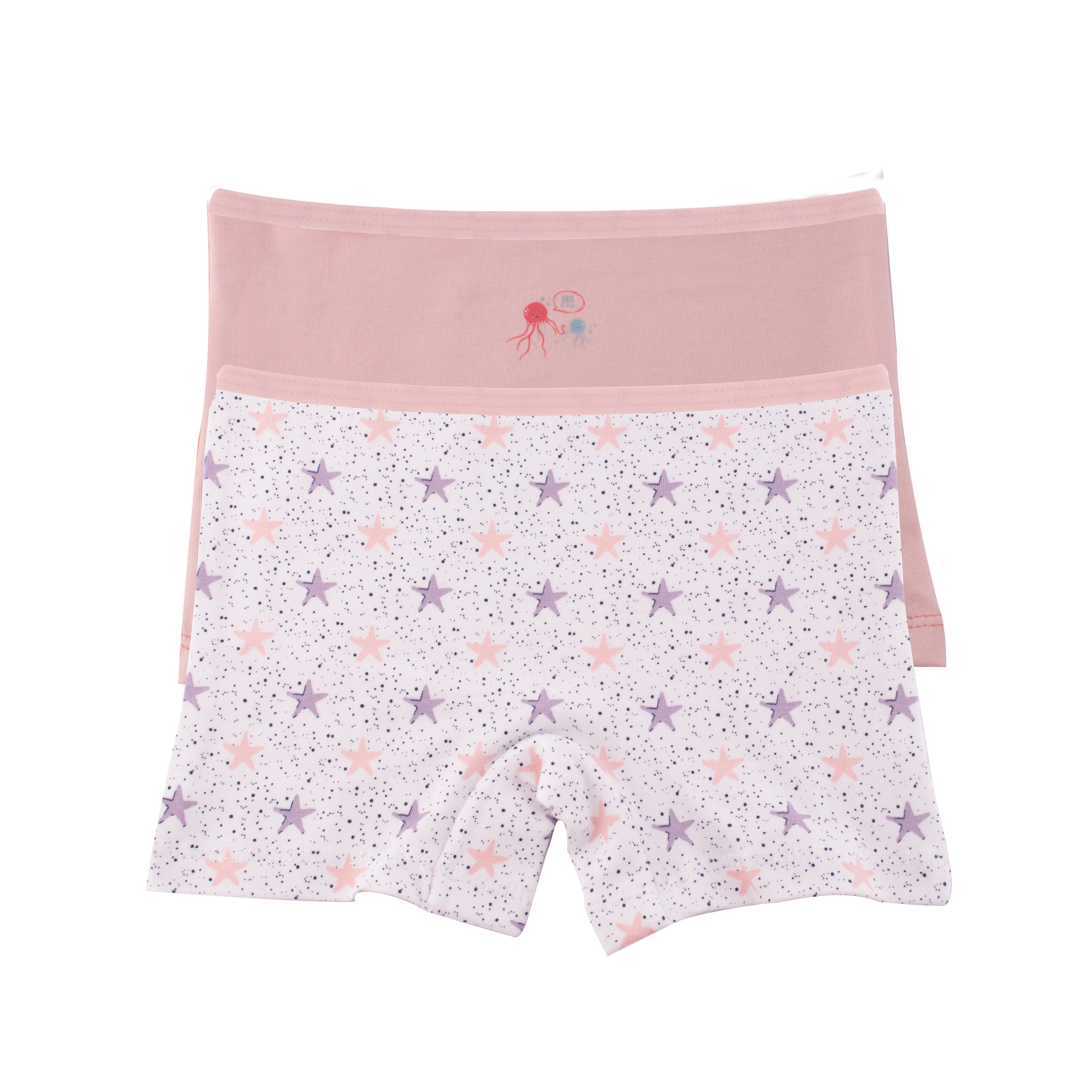 Girls Printed Hot Short - Pack of 2