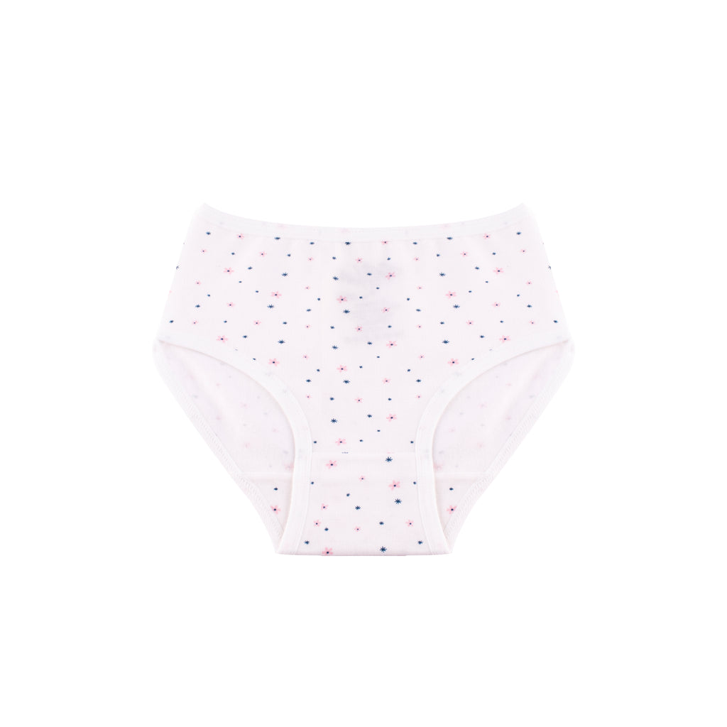 Girls Printed Brief - Pack of 3