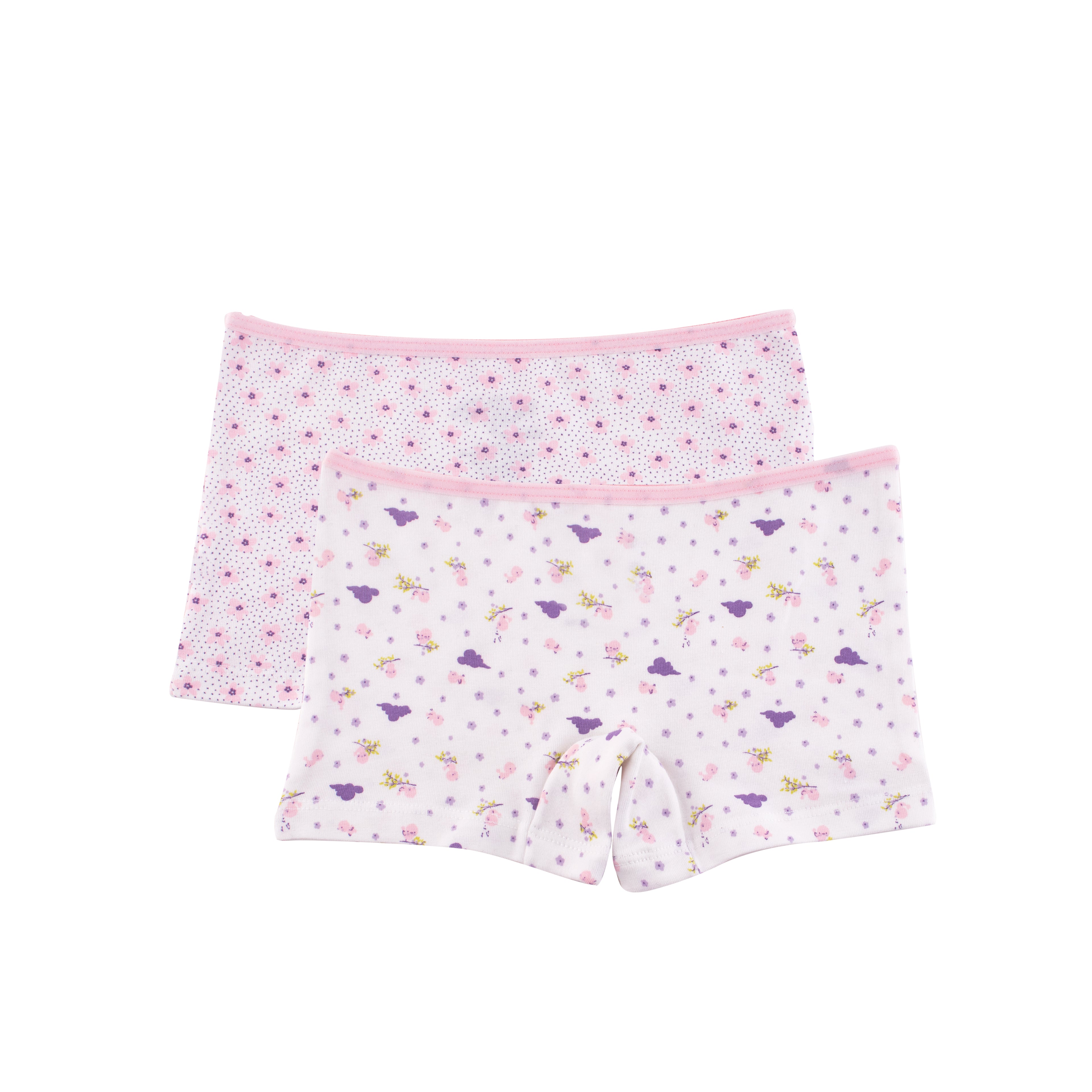 Girls Printed Hot Short - Pack of 2