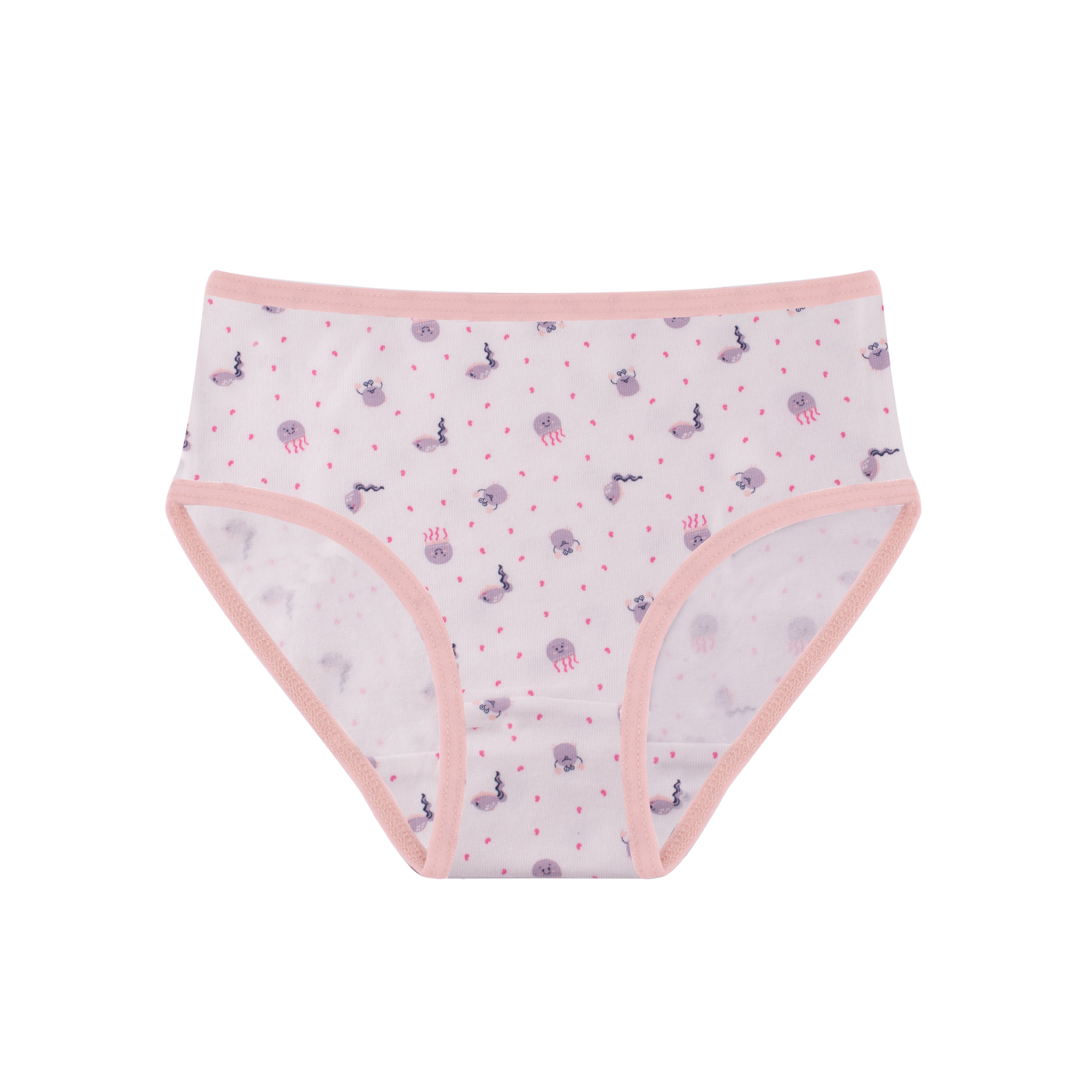Girls Printed Brief - Pack of 3