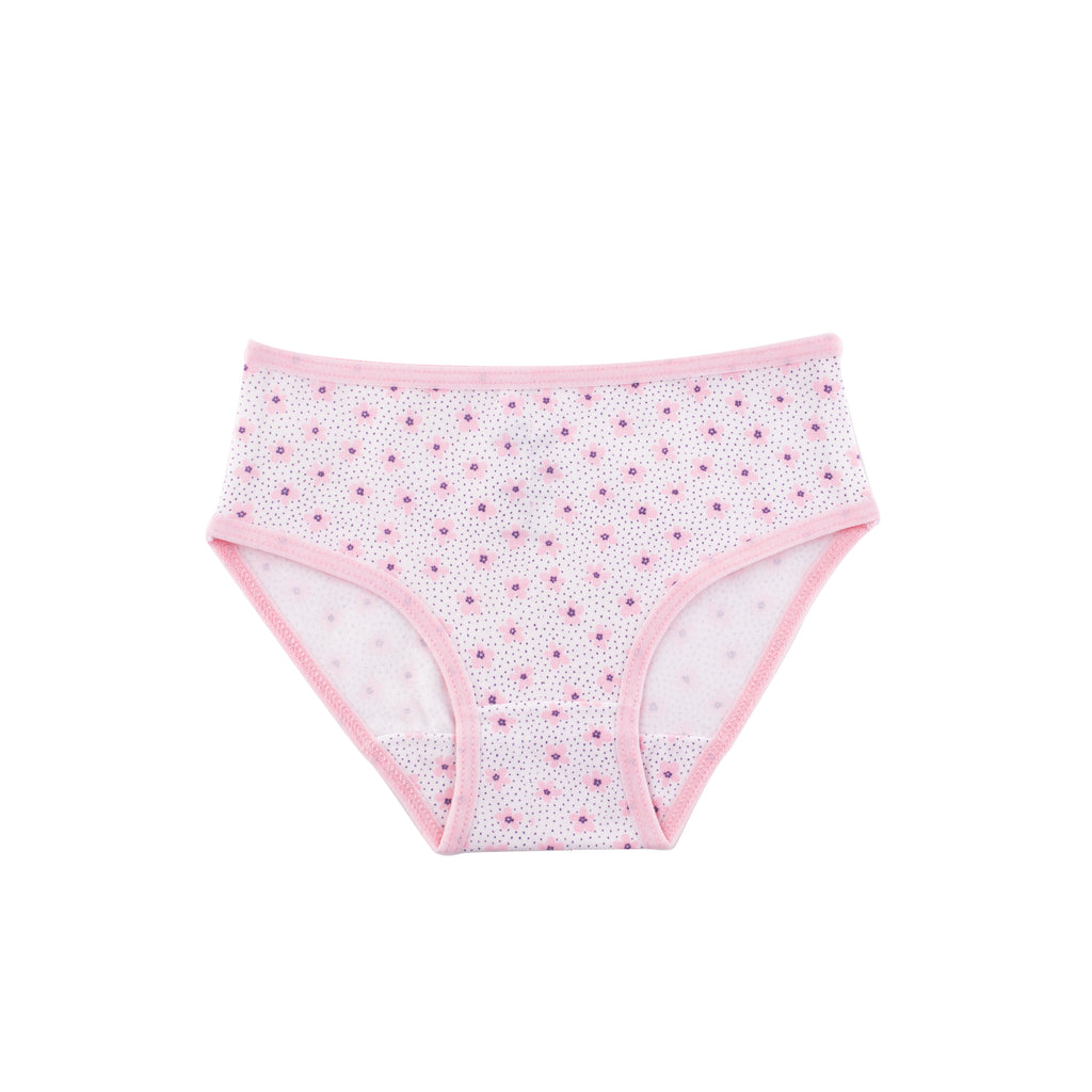 Girls Printed Brief - Pack of 3