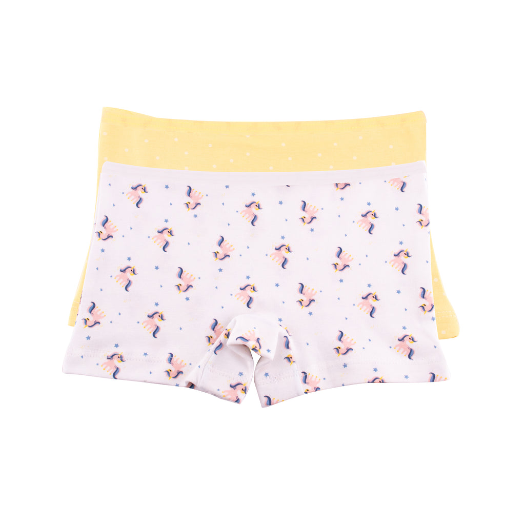 Girls Printed Hot Short - Pack of 2