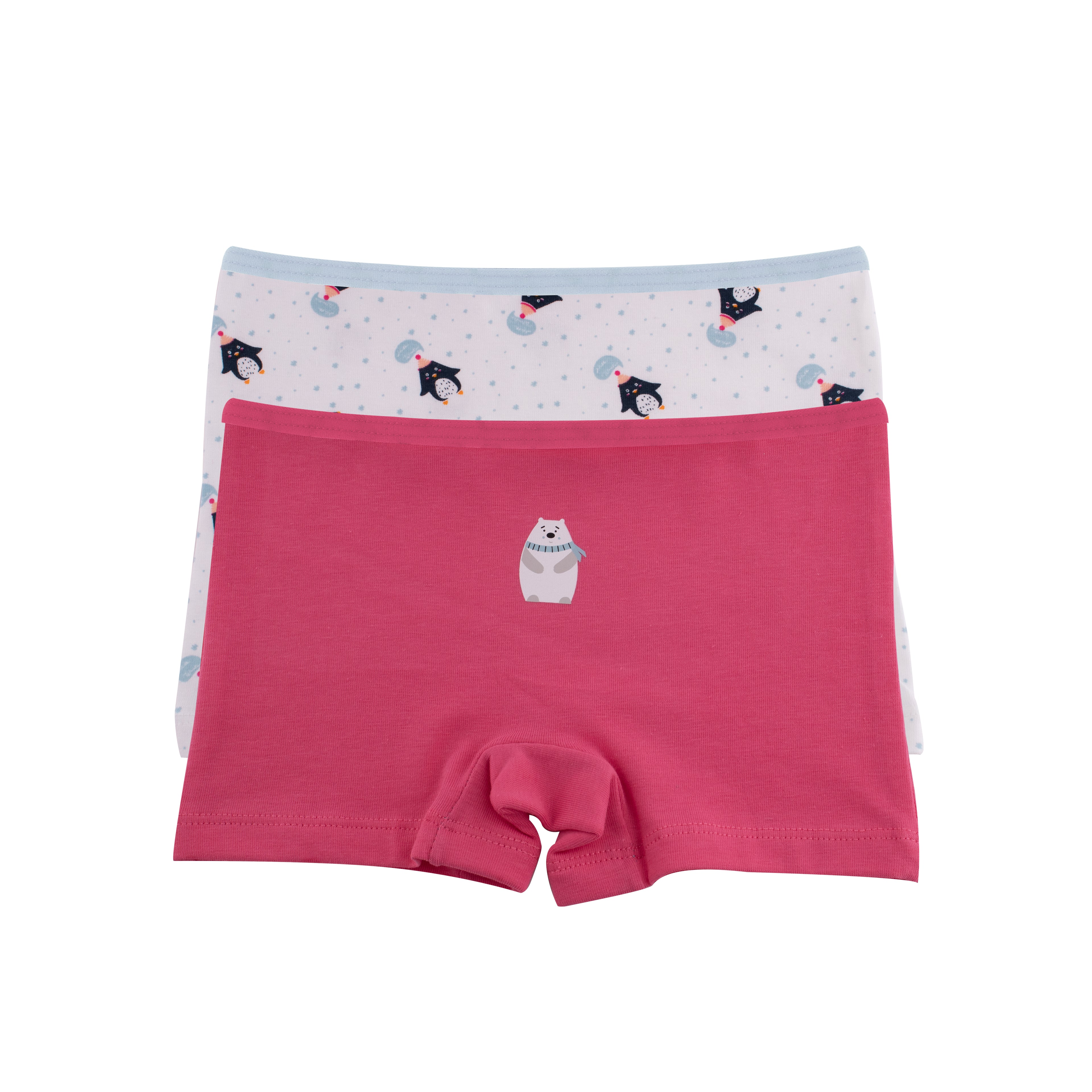 Girls Printed Hot Short - Pack of 2