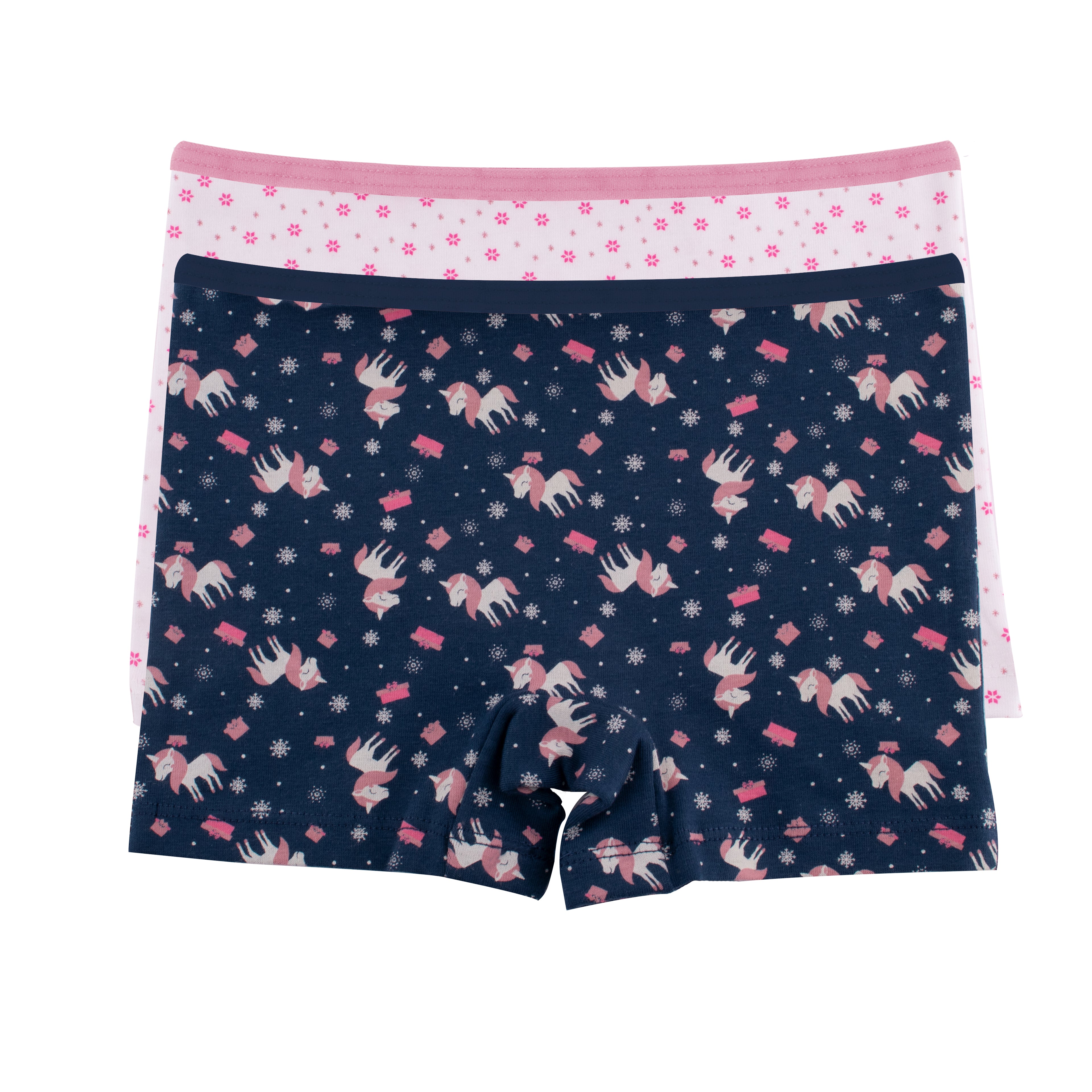 Girls Printed Hot Short - Pack of 2