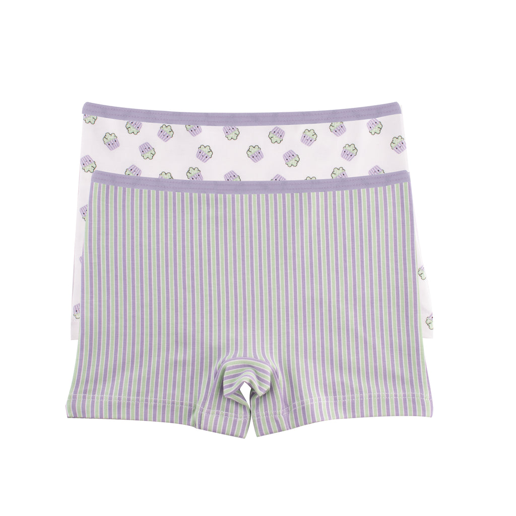 Girls Printed Hot Short - Pack of 2