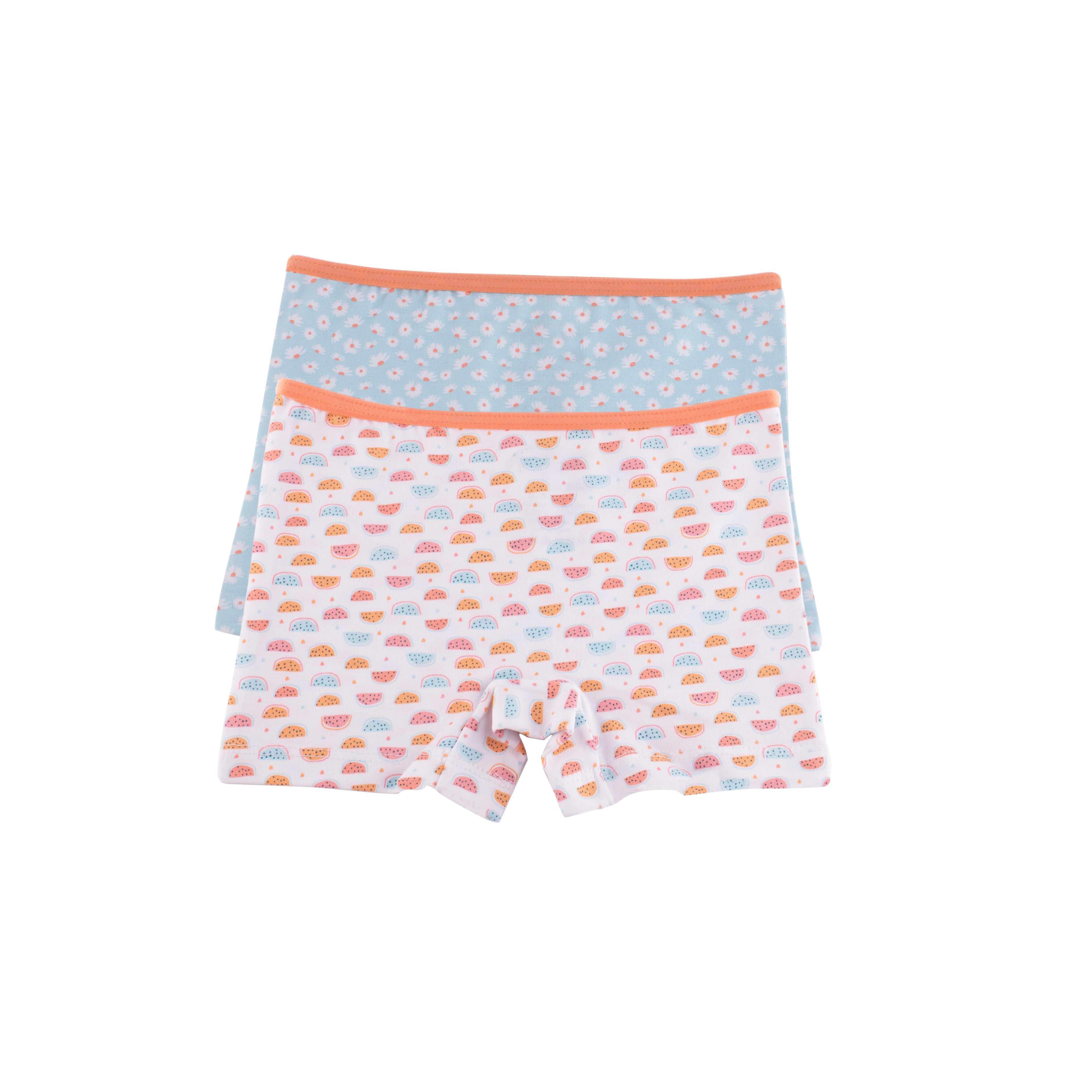 Girls Printed Hot Short - Pack of 2