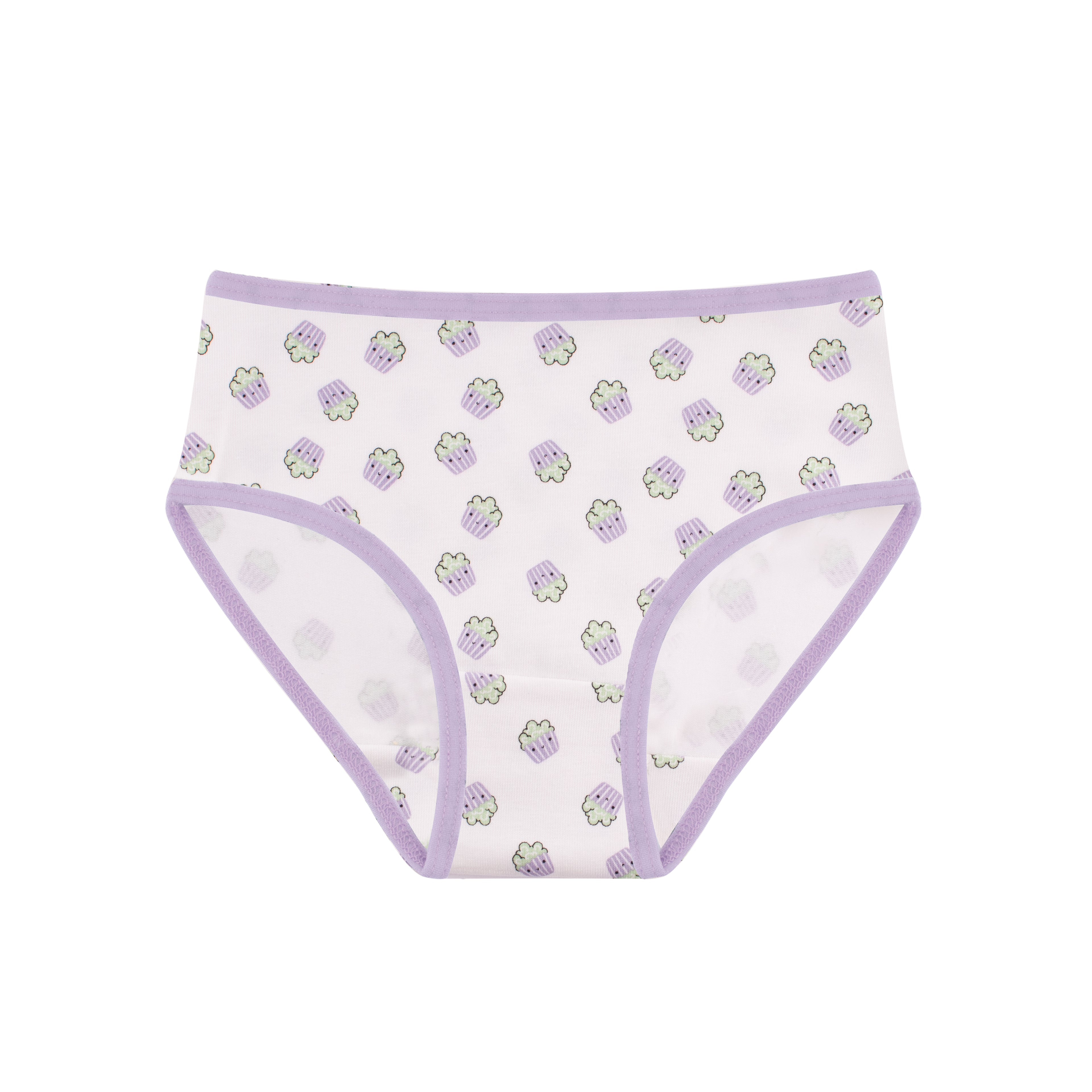 Girls Printed Brief - Pack of 3