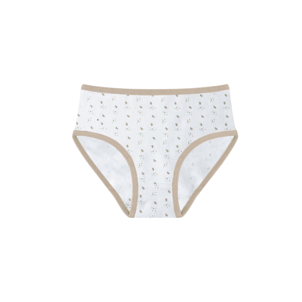 Girls Printed Brief - Pack of 3