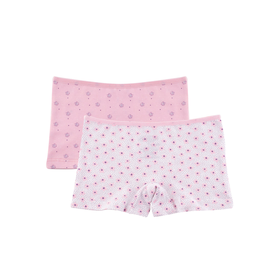 Girls Printed Hot Short - Pack of 2