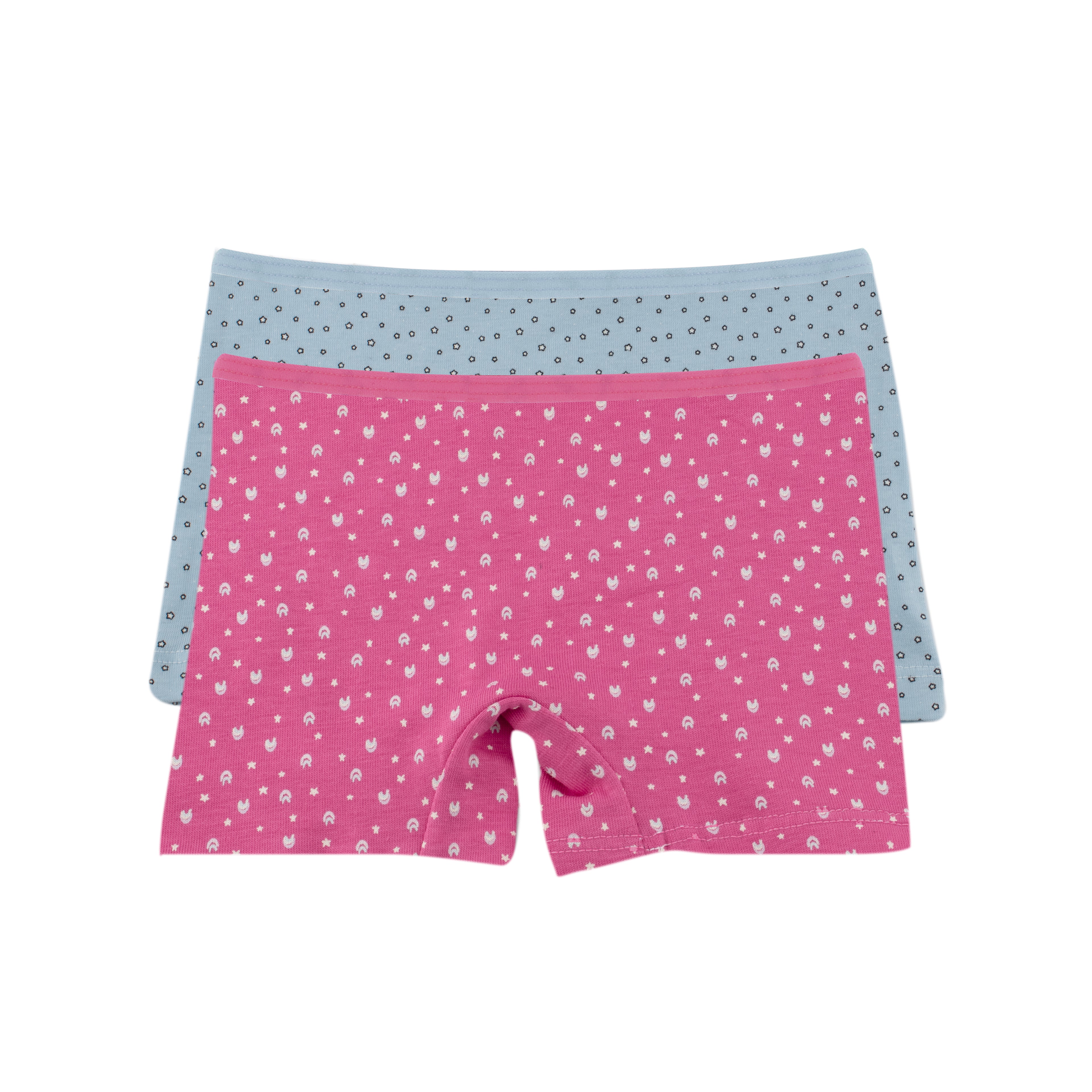Girls Printed Hot Short - Pack of 2