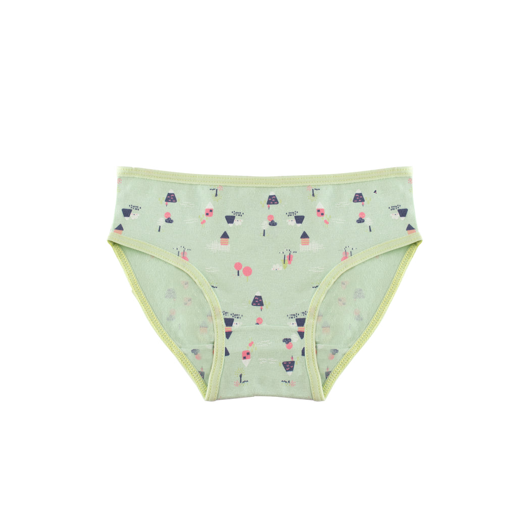Girls Printed Brief - Pack of 3