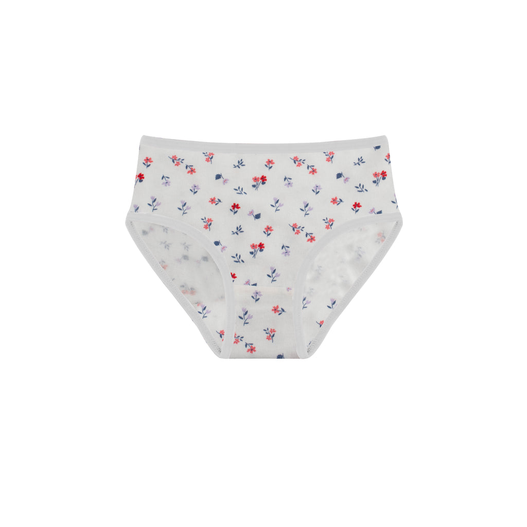 Girls Printed Brief - Pack of 3