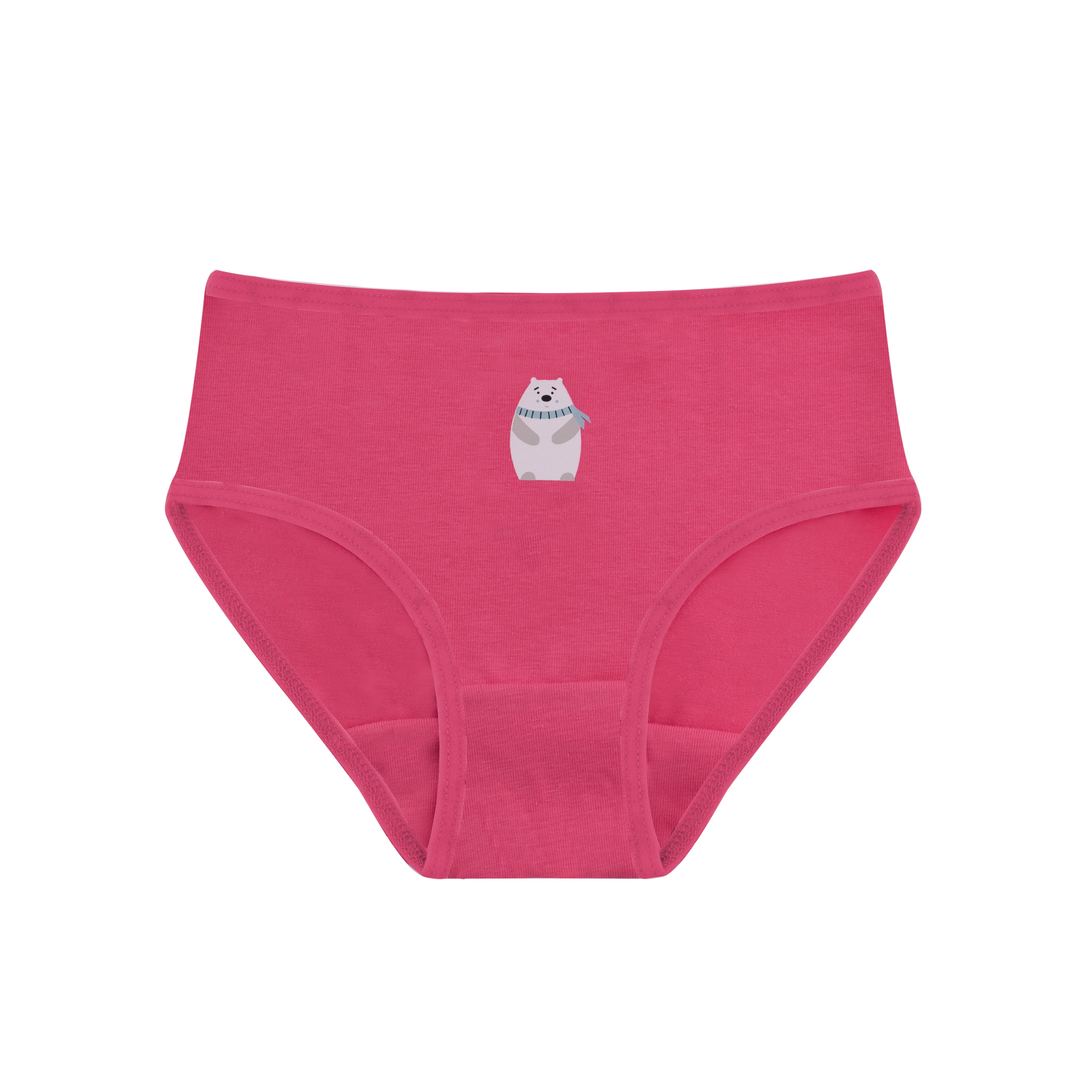 Girls Printed Brief - Pack of 3