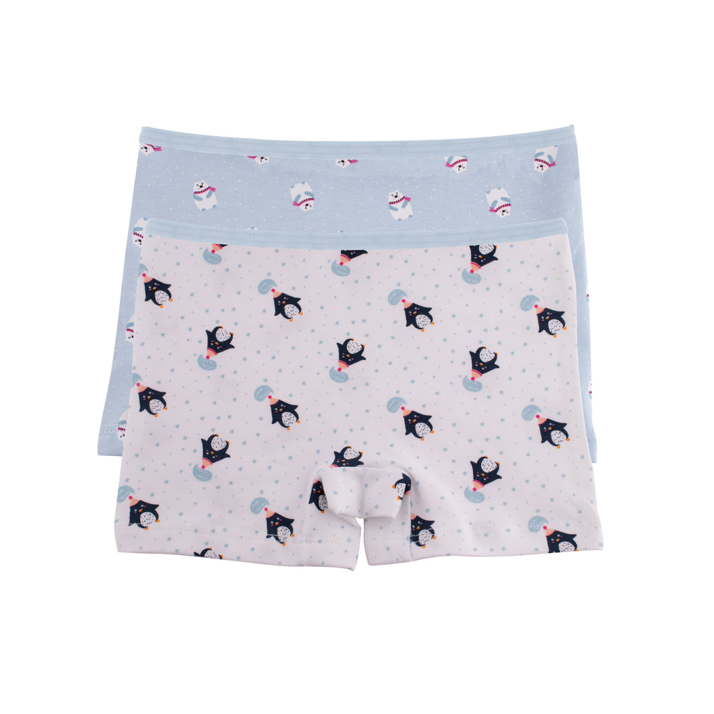 Girls Printed Hot Short - Pack of 2