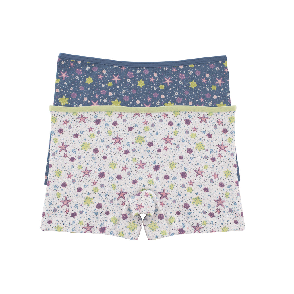 Girls Printed Hot Short - Pack of 2