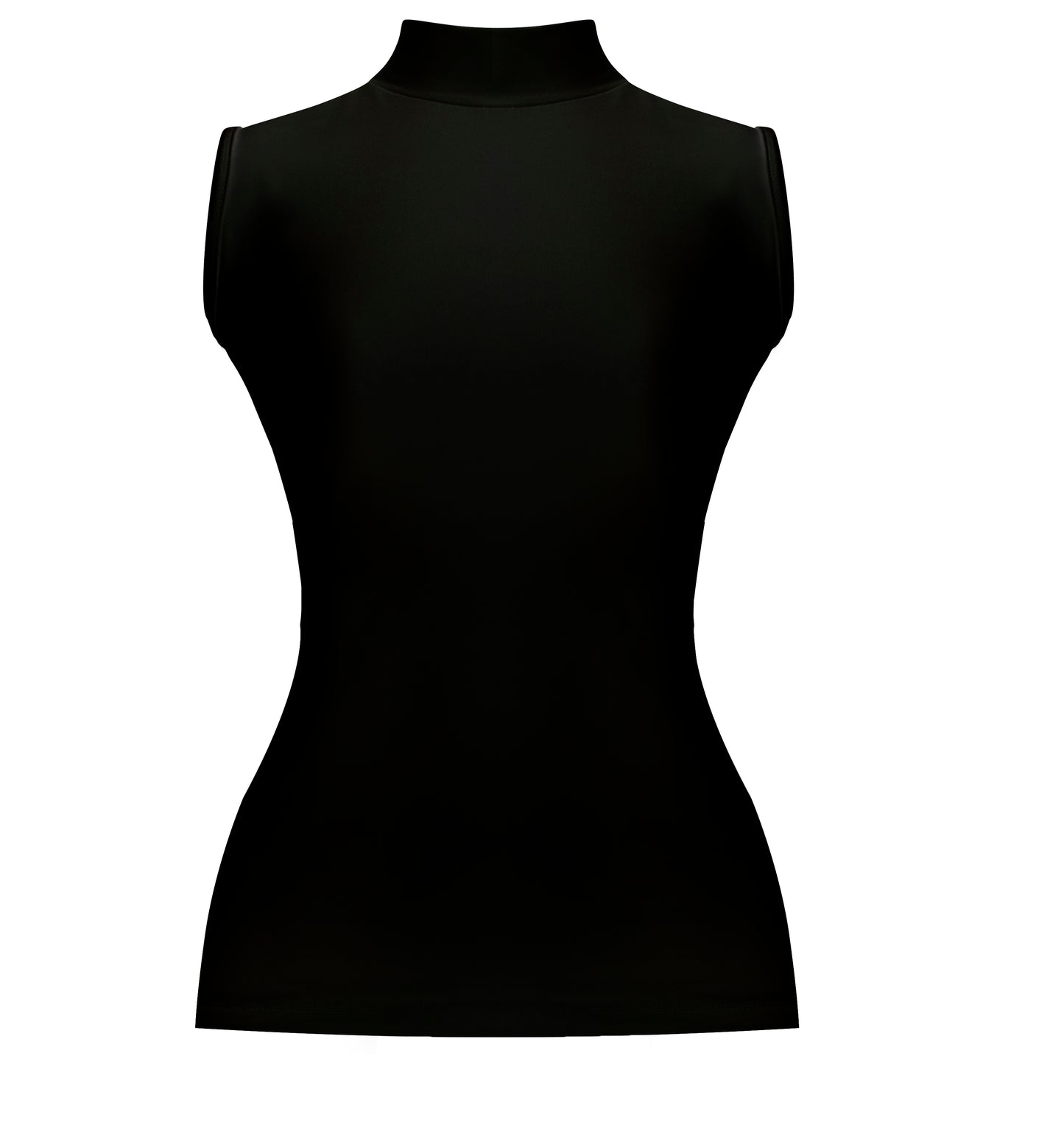 Plain High Neck Sleeveless - Pack of 1 - Body Wear