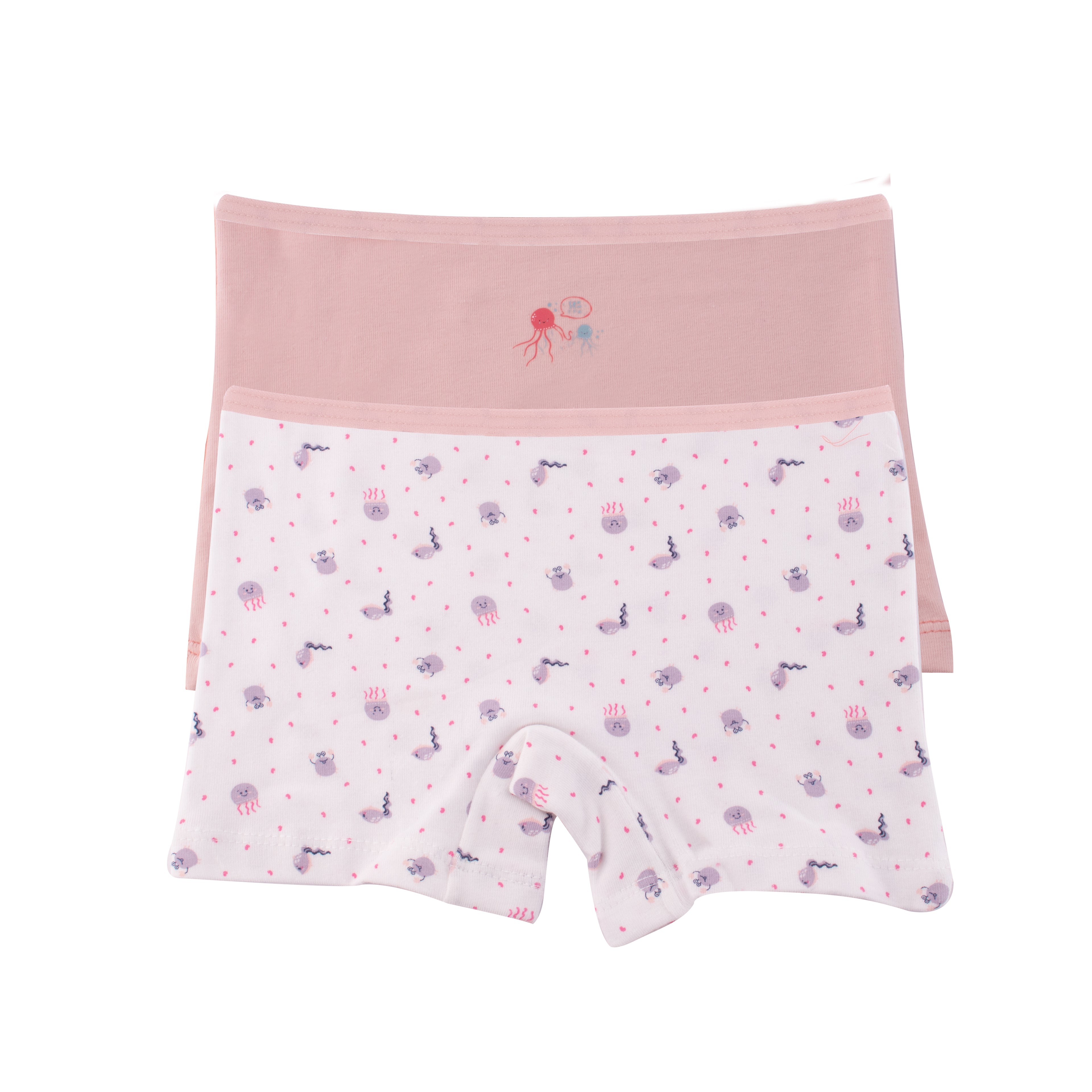 Girls Printed Hot Short - Pack of 2