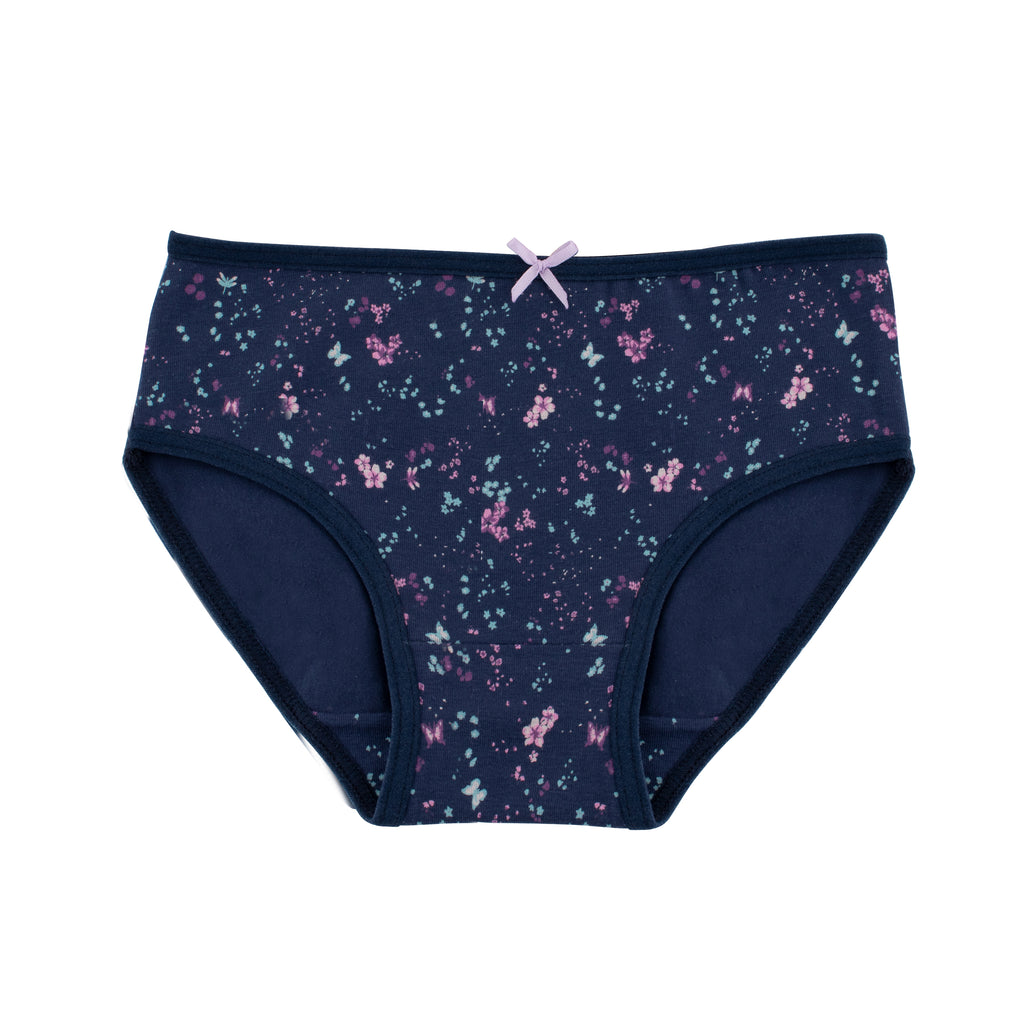 Girls Printed Brief - Pack of 5