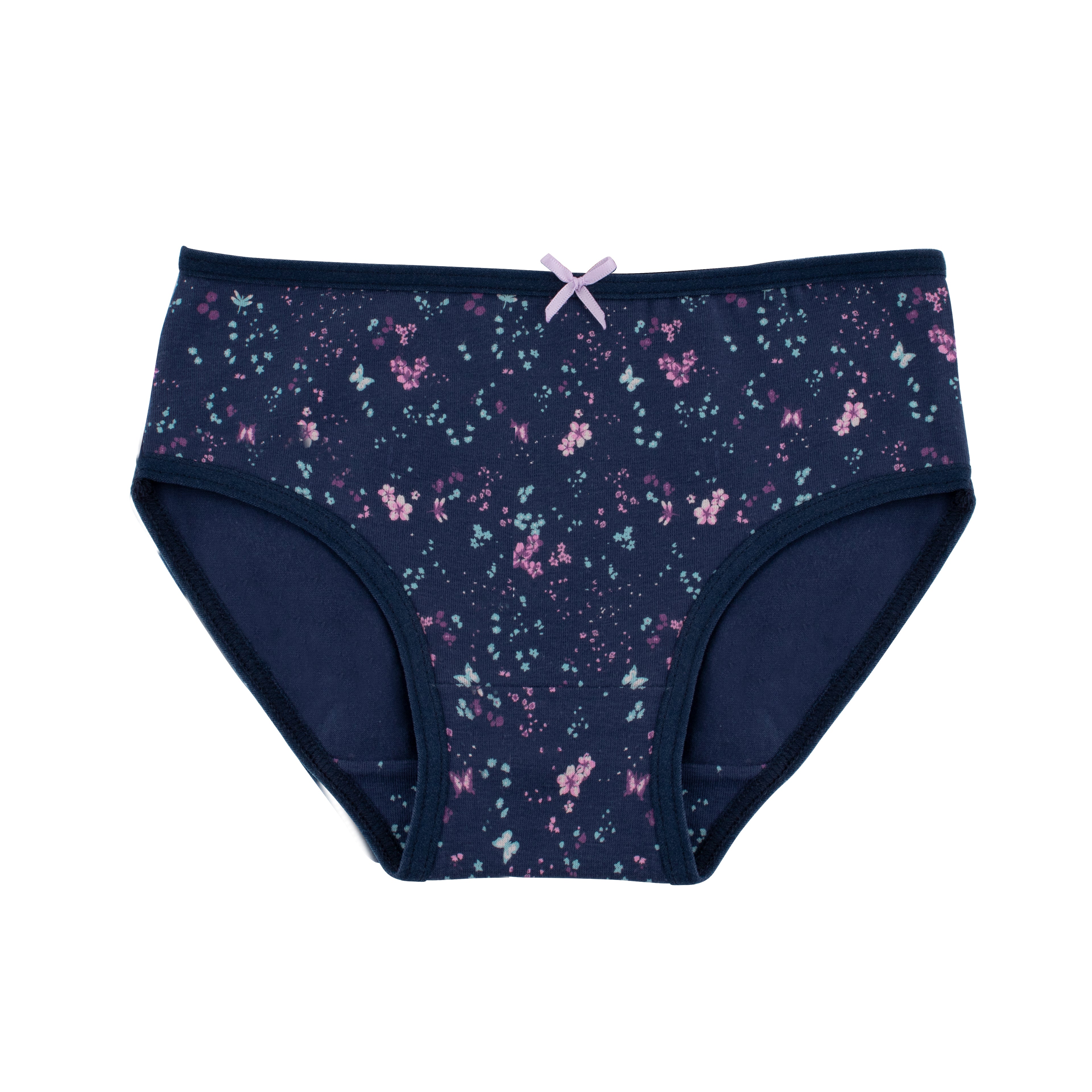 Girls Printed Brief - Pack of 5