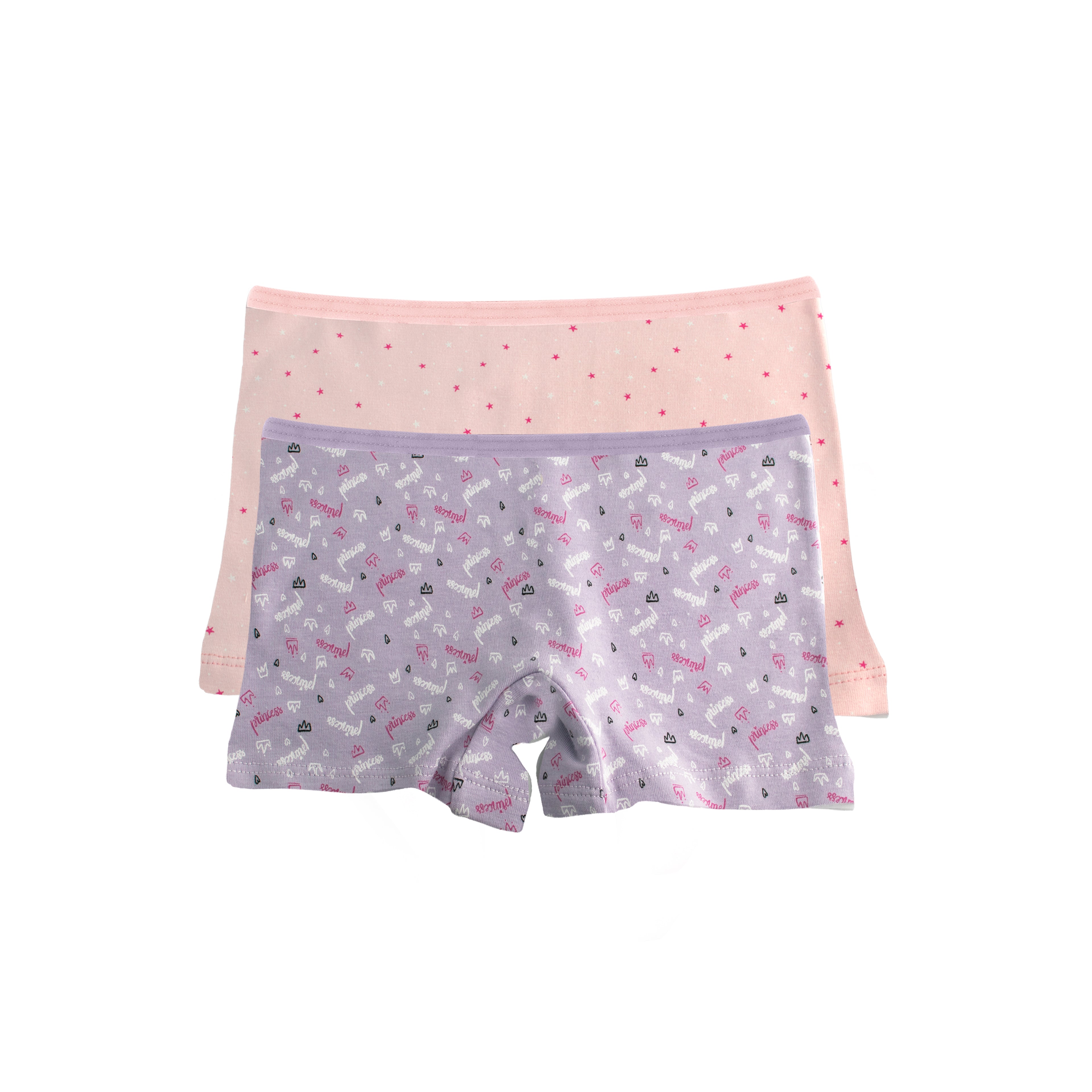 Girls Printed Hot Short - Pack of 2