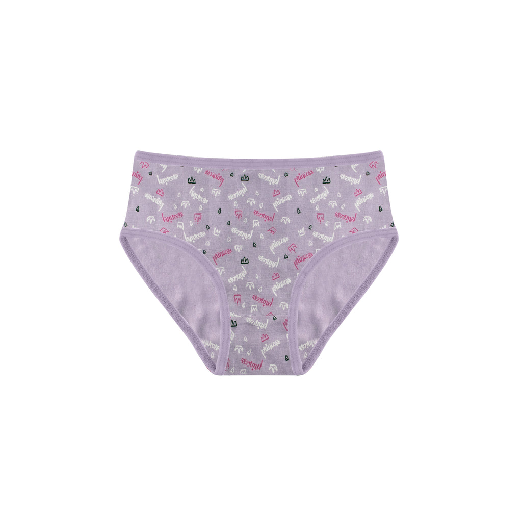 Girls Printed Brief - Pack of 3