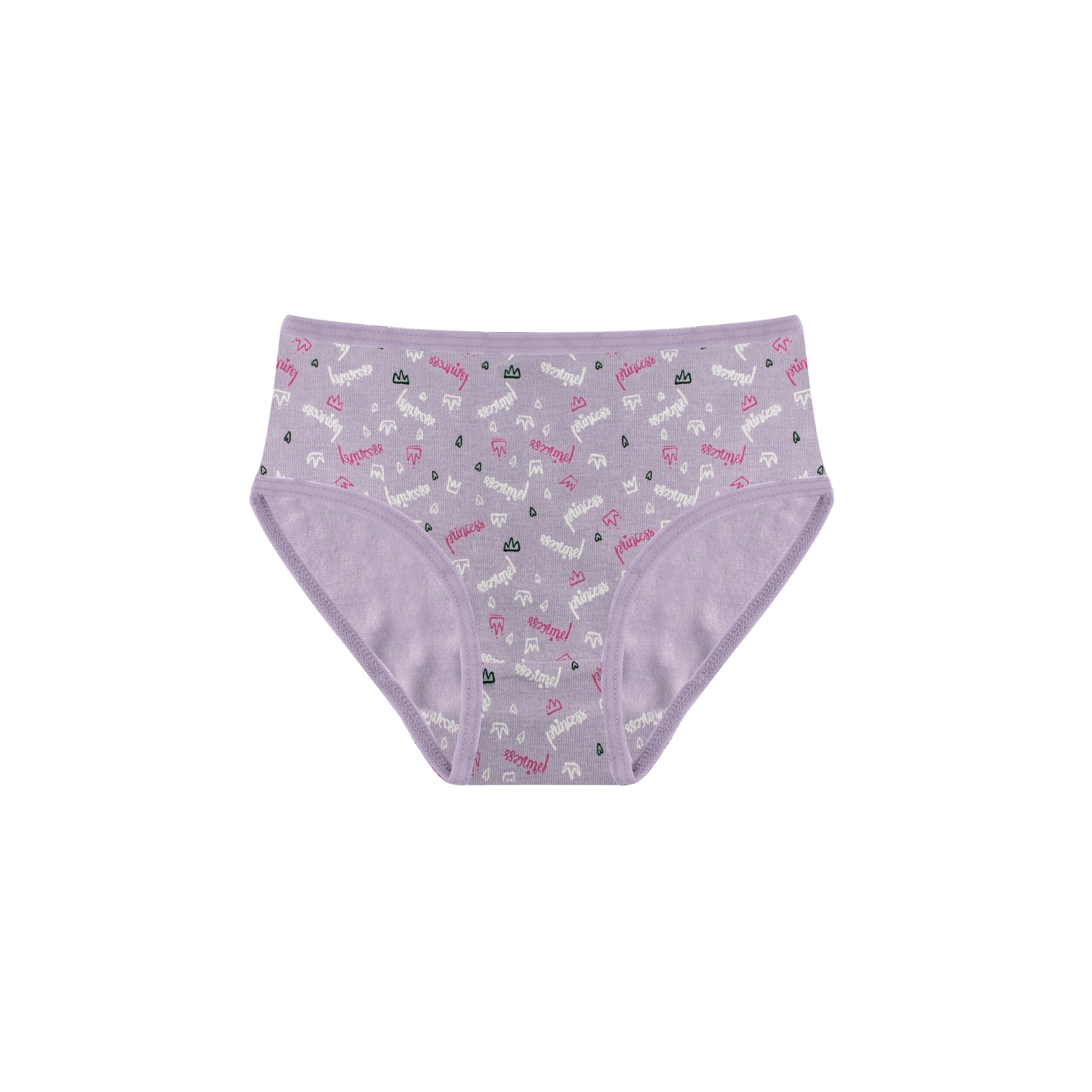Girls Printed Brief - Pack of 3