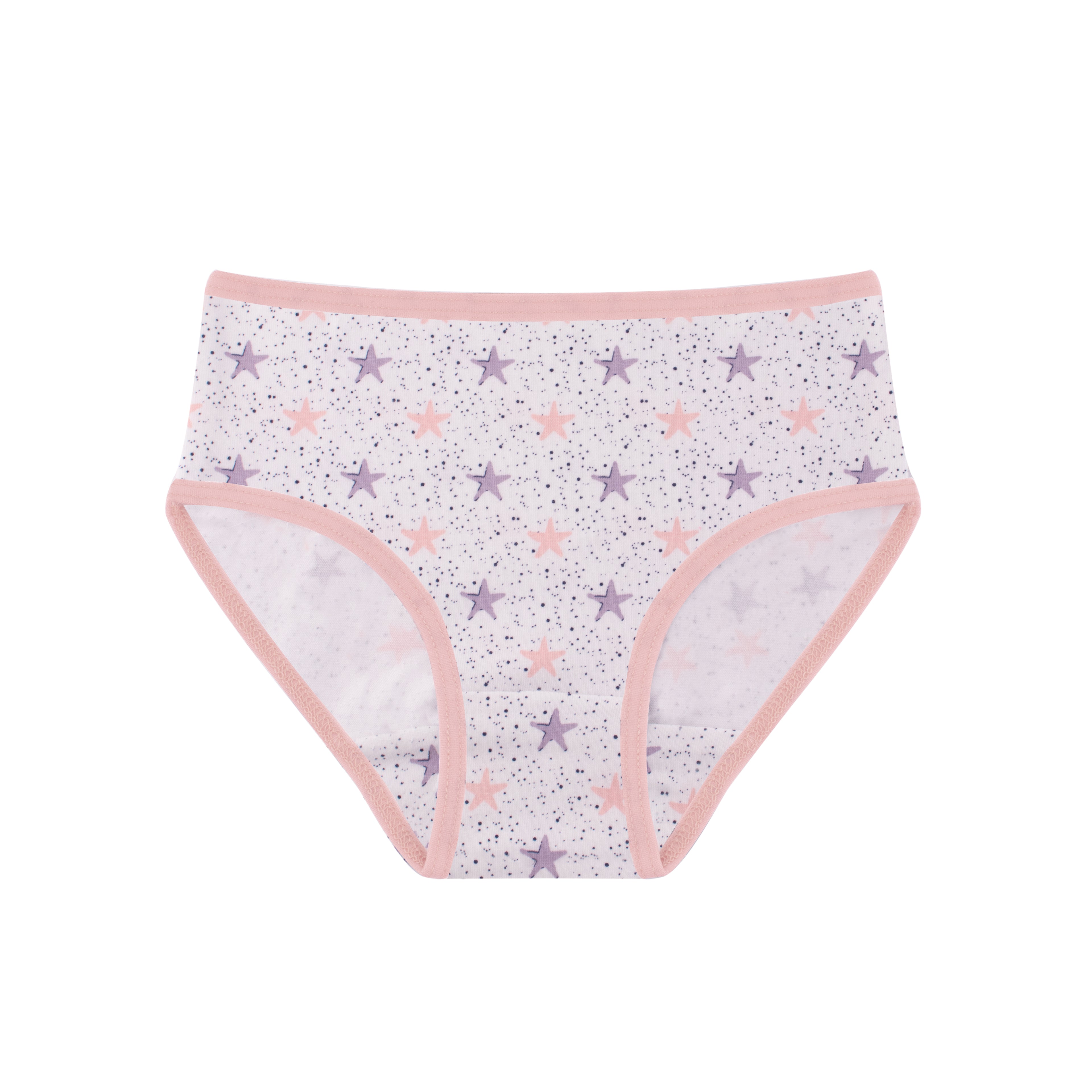 Girls Printed Brief - Pack of 3