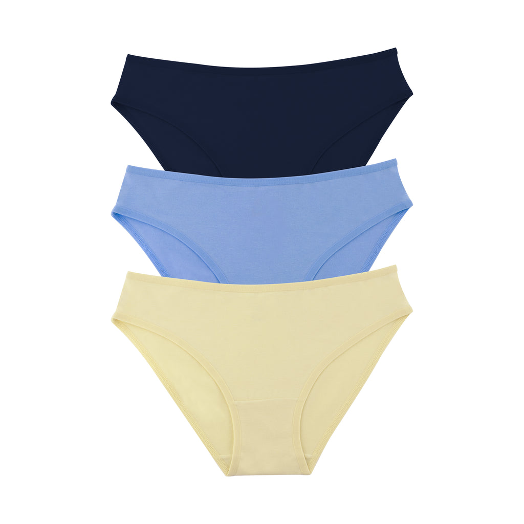 Plain Bikini - Pack of 3