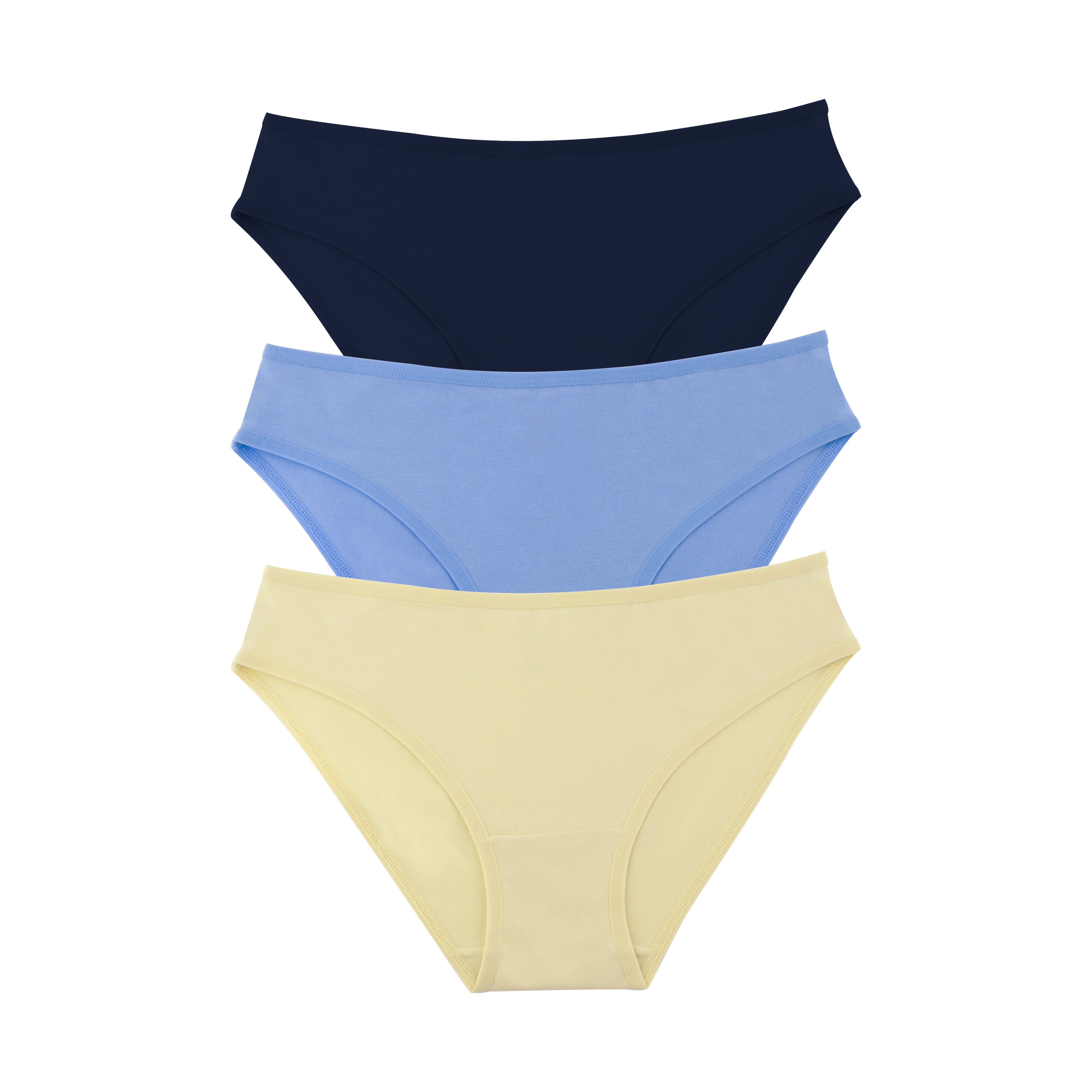 Plain Bikini - Pack of 3